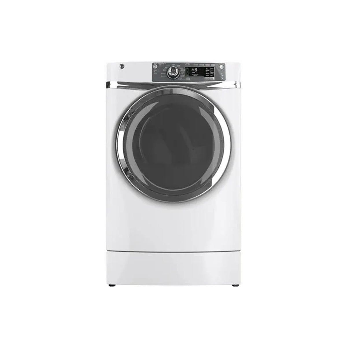 GE GFDR480EFWW 28" White Front Load Electric Dryer