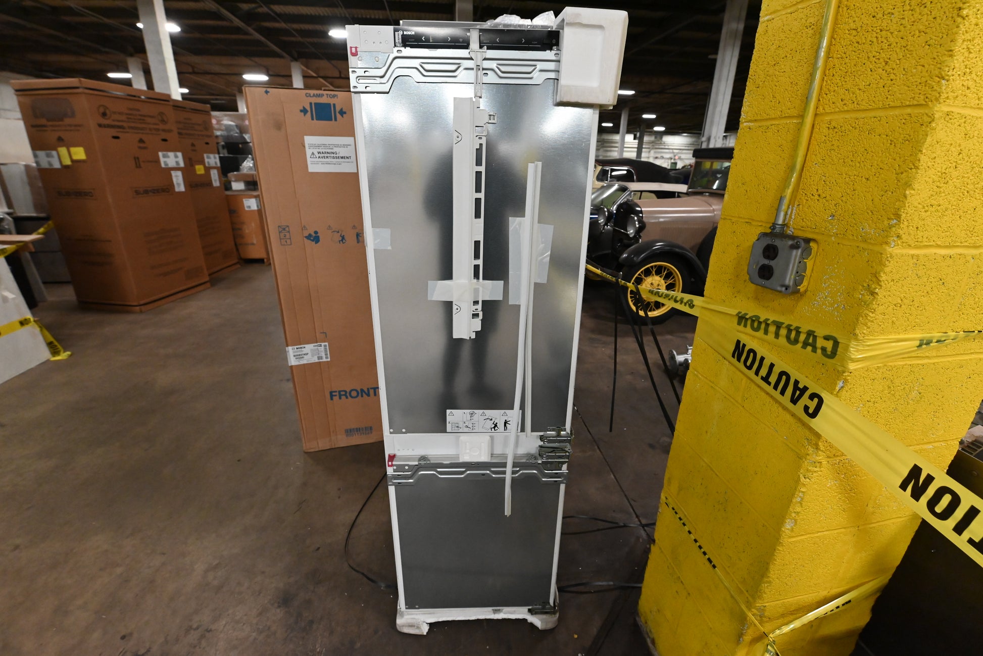 Bosch 800 Series B09IB91NSP 22" Panel Ready Bottom Freezer Refrigerator