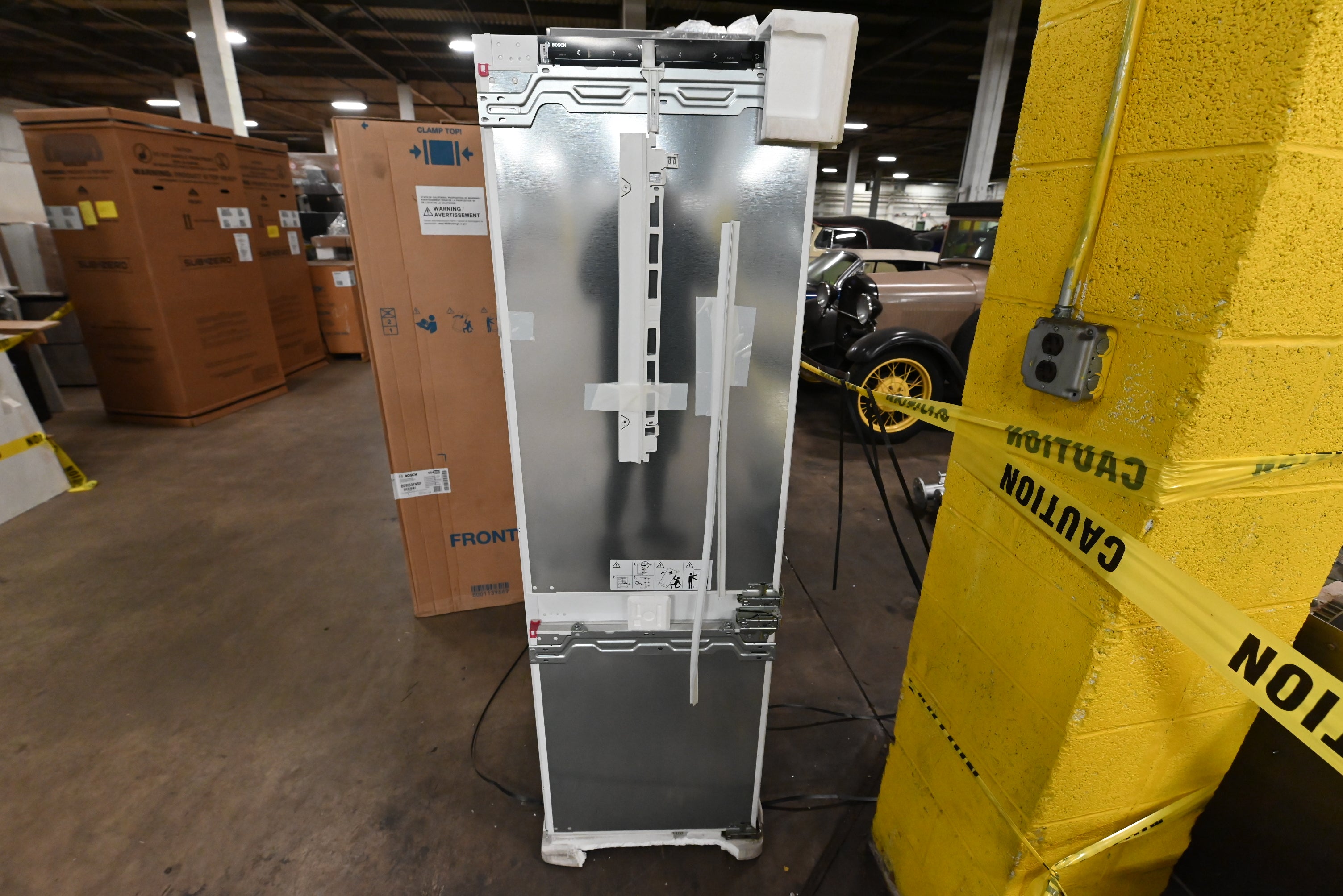 Bosch 800 Series B09IB91NSP 22" Panel Ready Bottom Freezer Refrigerator