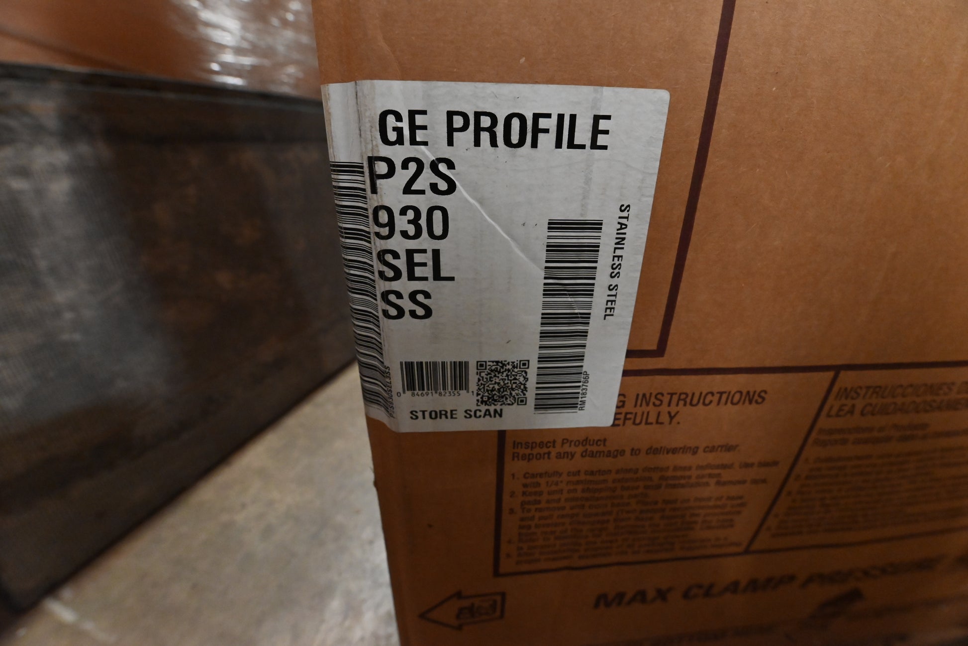 GE Profile P2S930SELSS 30" Stainless Steel Dual Fuel Smart Range