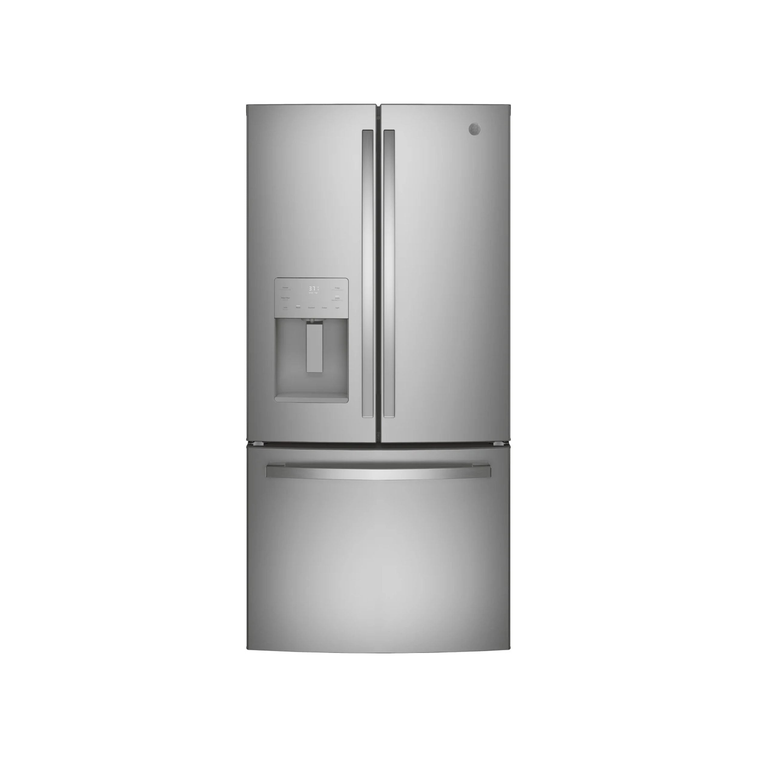 GE GFE24JYKFS 33" Stainless Steel French Door Refrigerator, Open Box