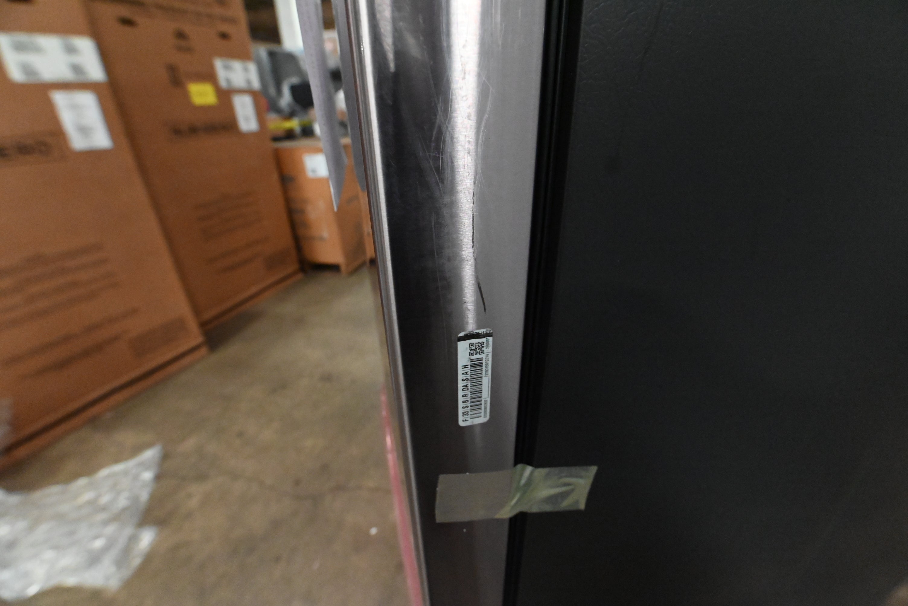 GE GFE24JYKFS 33" Stainless Steel French Door Refrigerator, Open Box