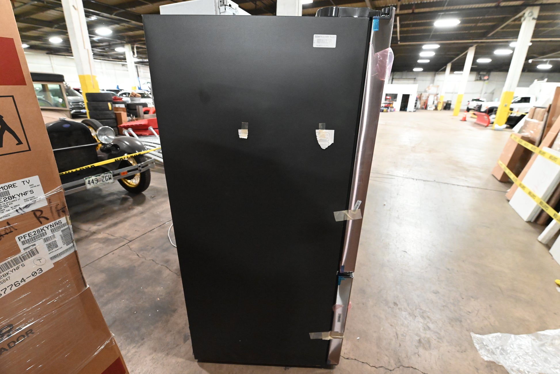 GE GFE24JYKFS 33" Stainless Steel French Door Refrigerator, Open Box