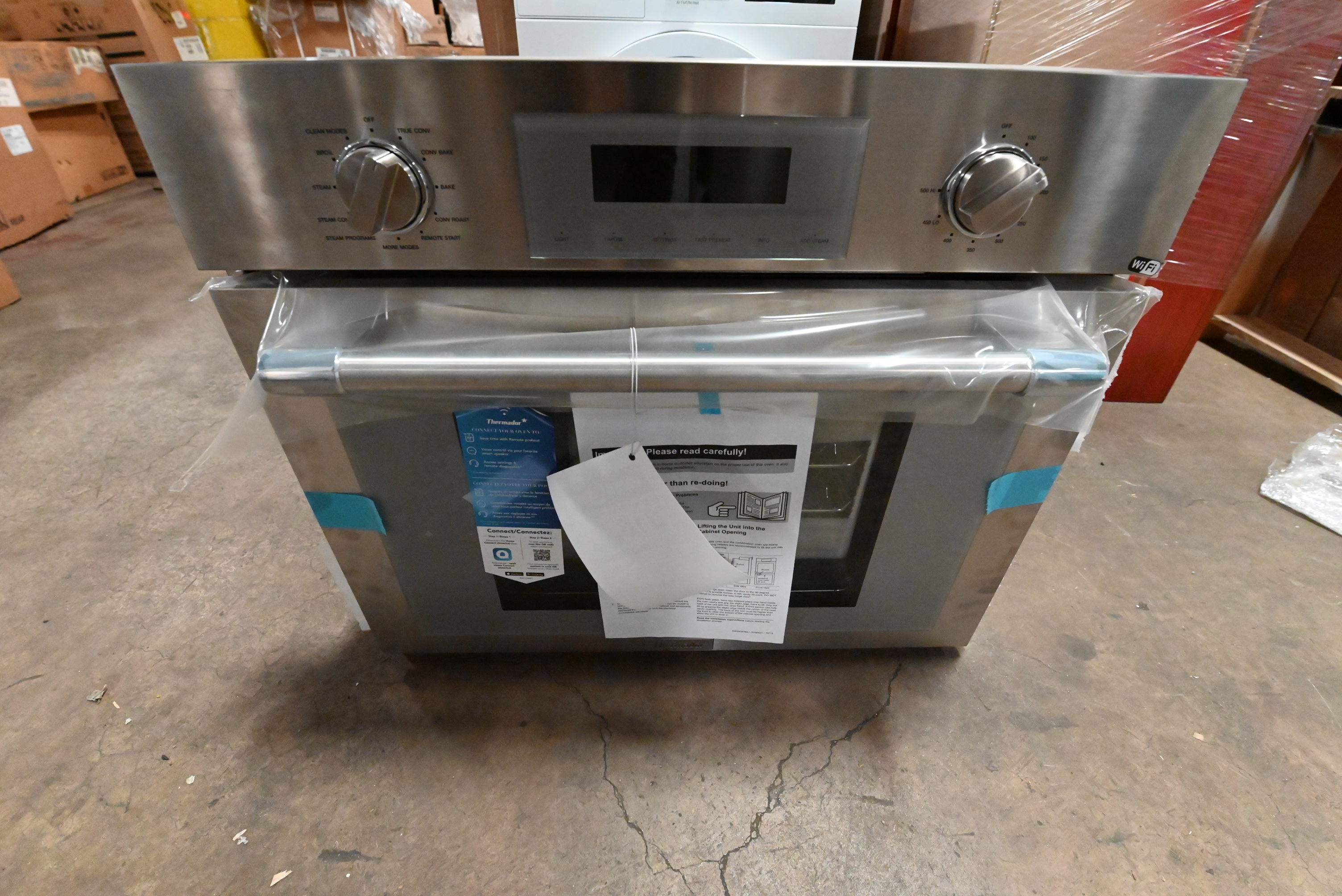 Thermador PODS301W 30" Stainless Steel Smart Electric Steam Oven