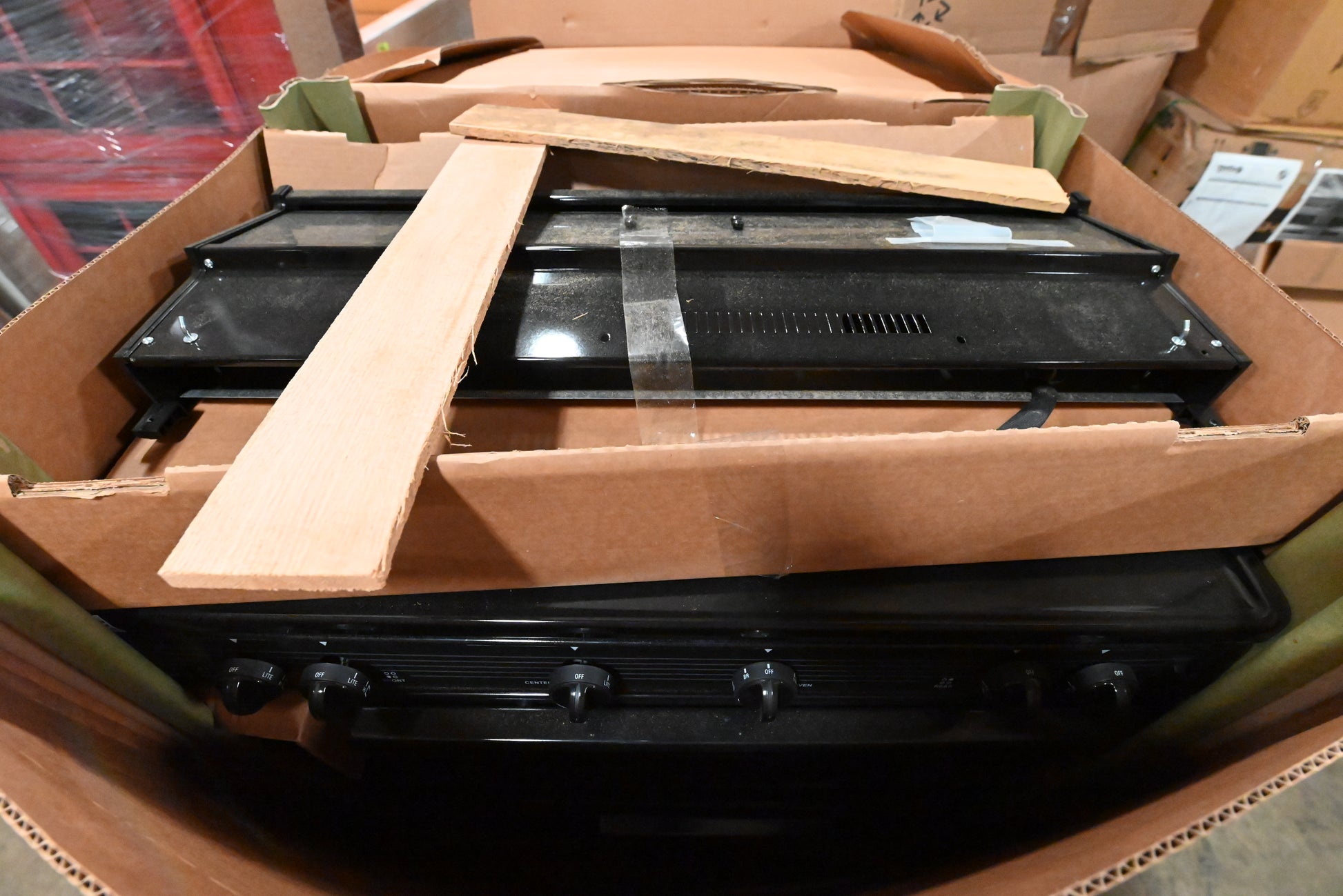 Premier SLK849BP 36" Black Gas Range