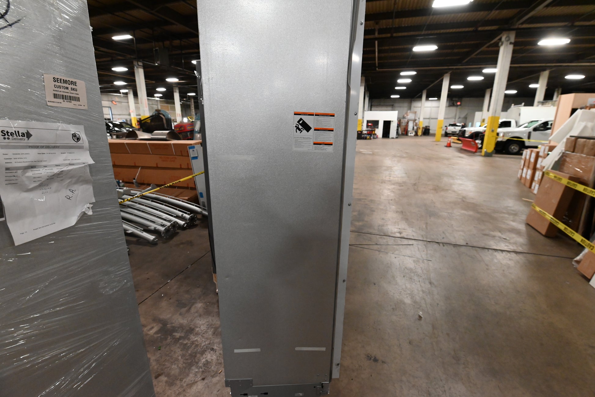 Fisher & Paykel RS3084FLJK1 30" Panel Ready All Freezer Column, Right Hinge