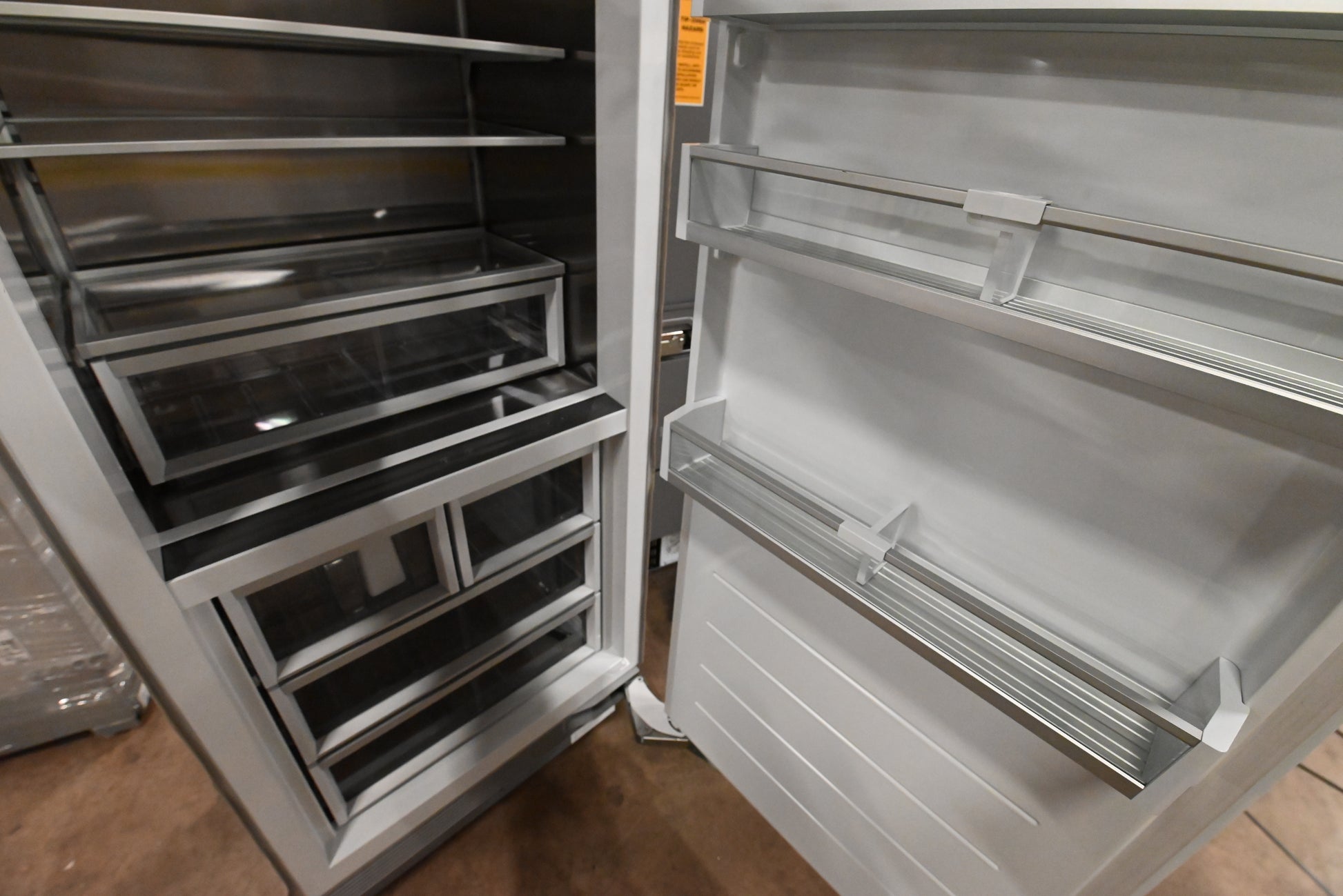 Fisher & Paykel RS3084FLJK1 30" Panel Ready All Freezer Column, Right Hinge