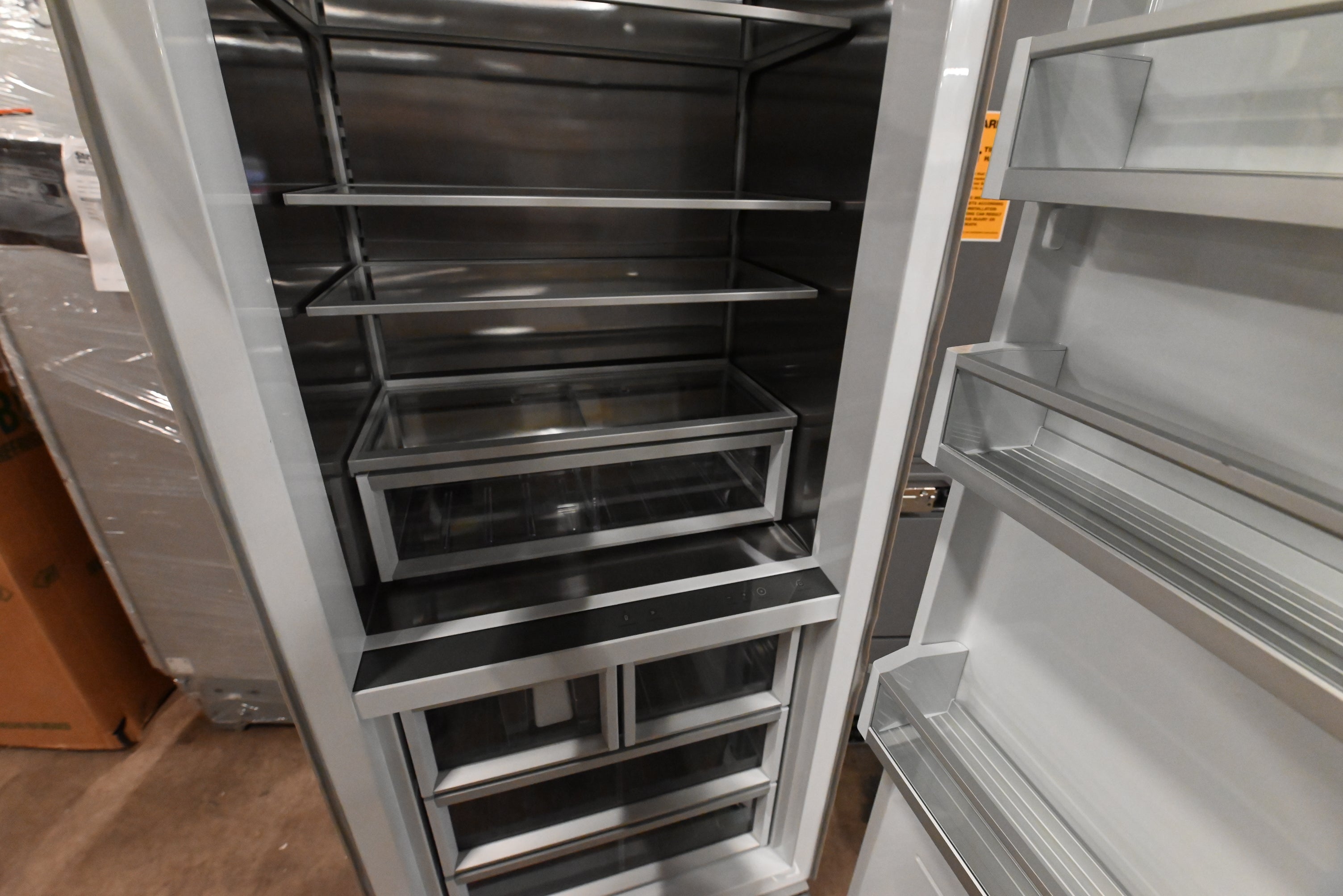 Fisher & Paykel RS3084FLJK1 30" Panel Ready All Freezer Column, Right Hinge