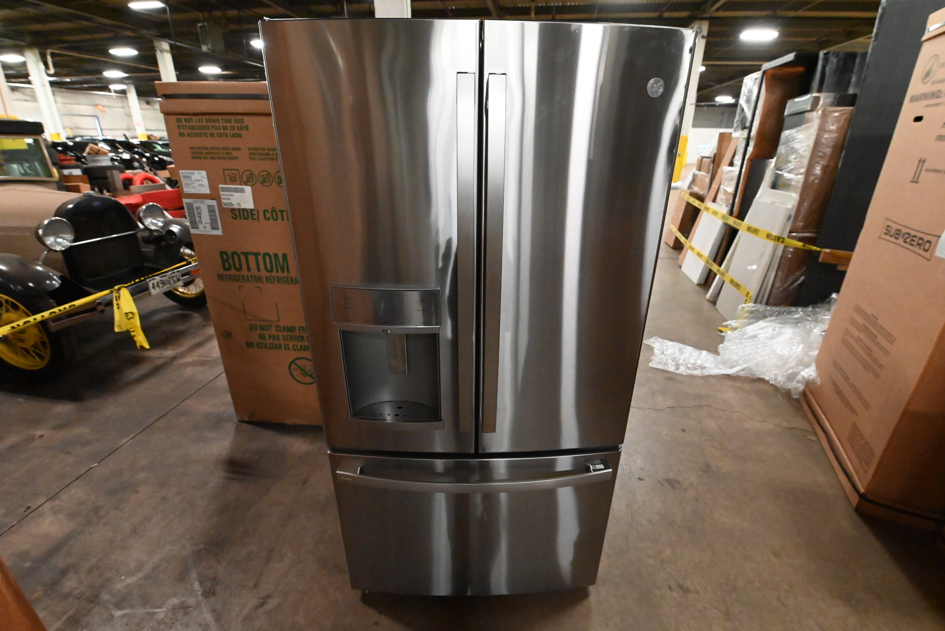 GE Profile PFE28KYNFS 36" Stainless Steel French Door Refrigerator