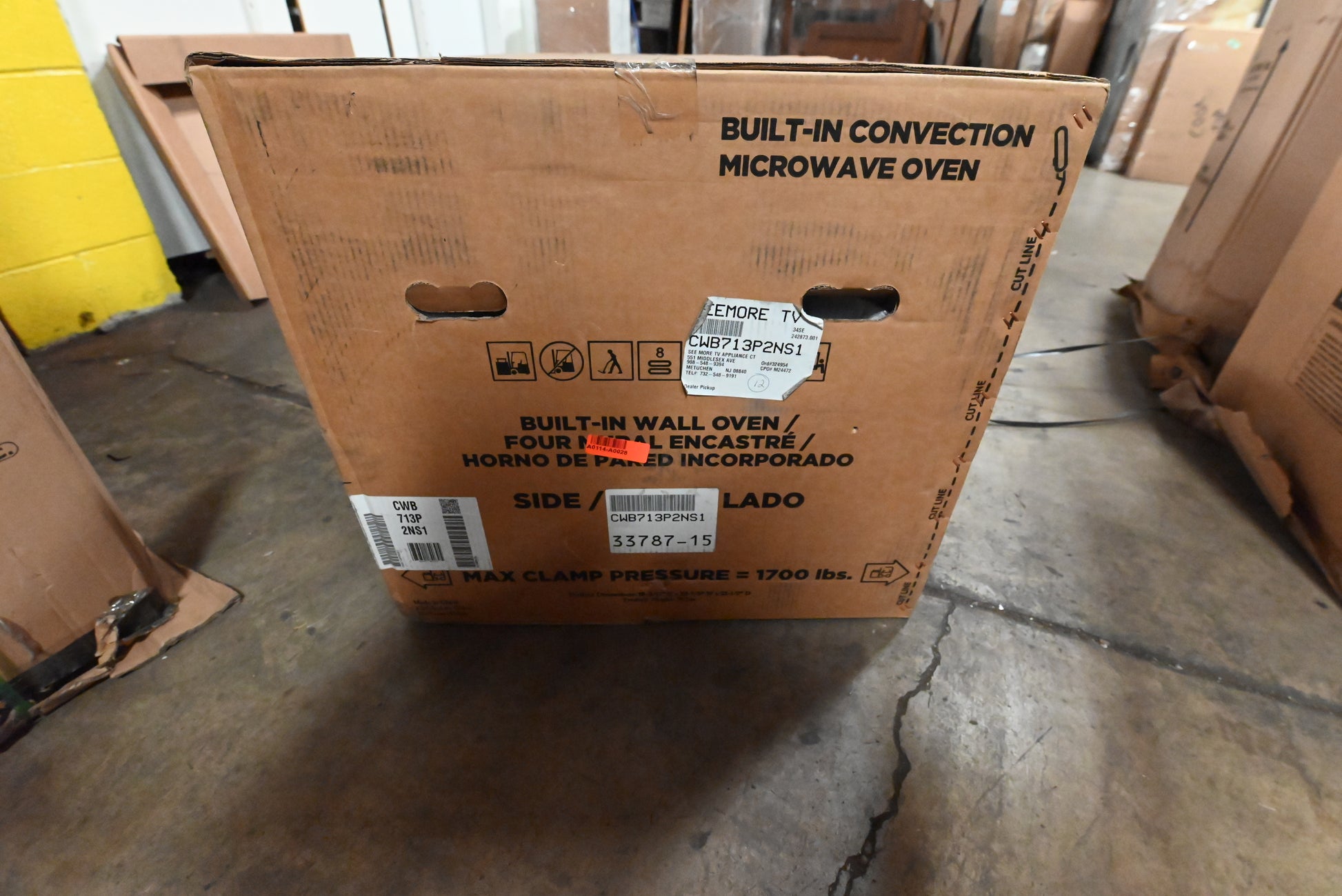 GE Café CWB713P2NS1 30" Stainless Steel Microwave Oven