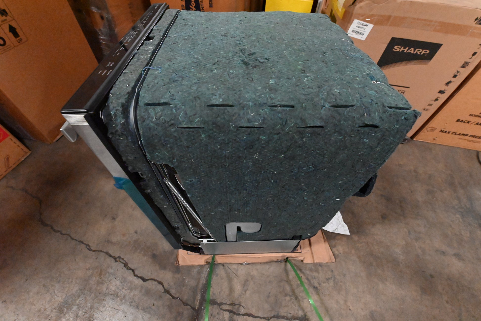 Sharp SDW6757ES 24" Stainless Steel Dishwasher