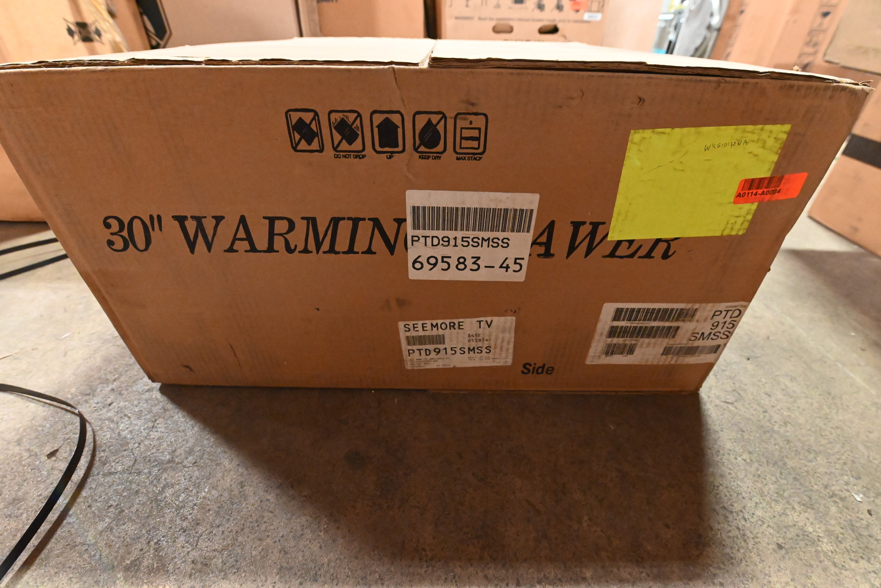 GE Profile PTD915SMSS 30" Stainless Steel Warming Drawer