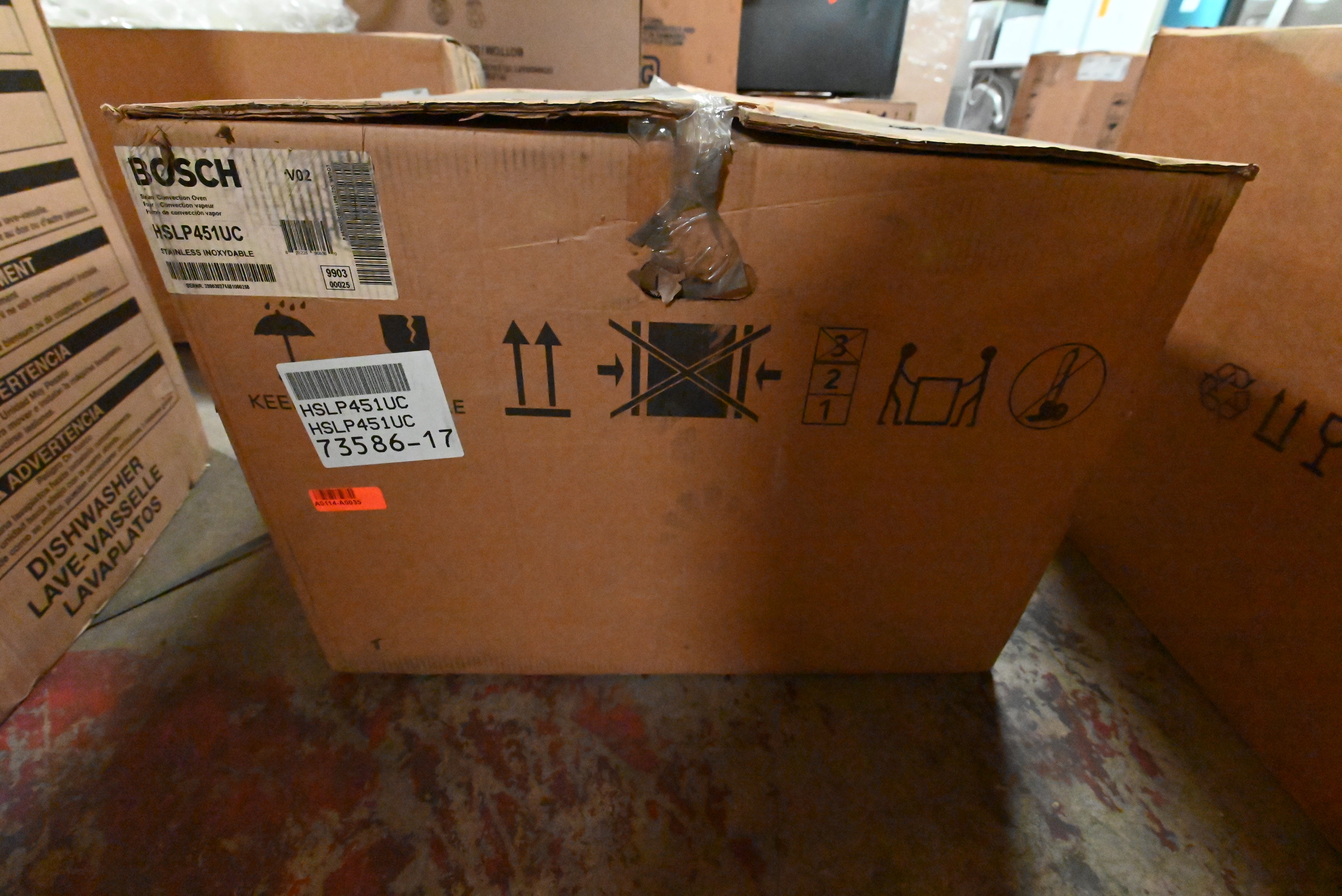 Bosch Benchmark Series HSLP451UC 30" Stainless Steel Steam Oven