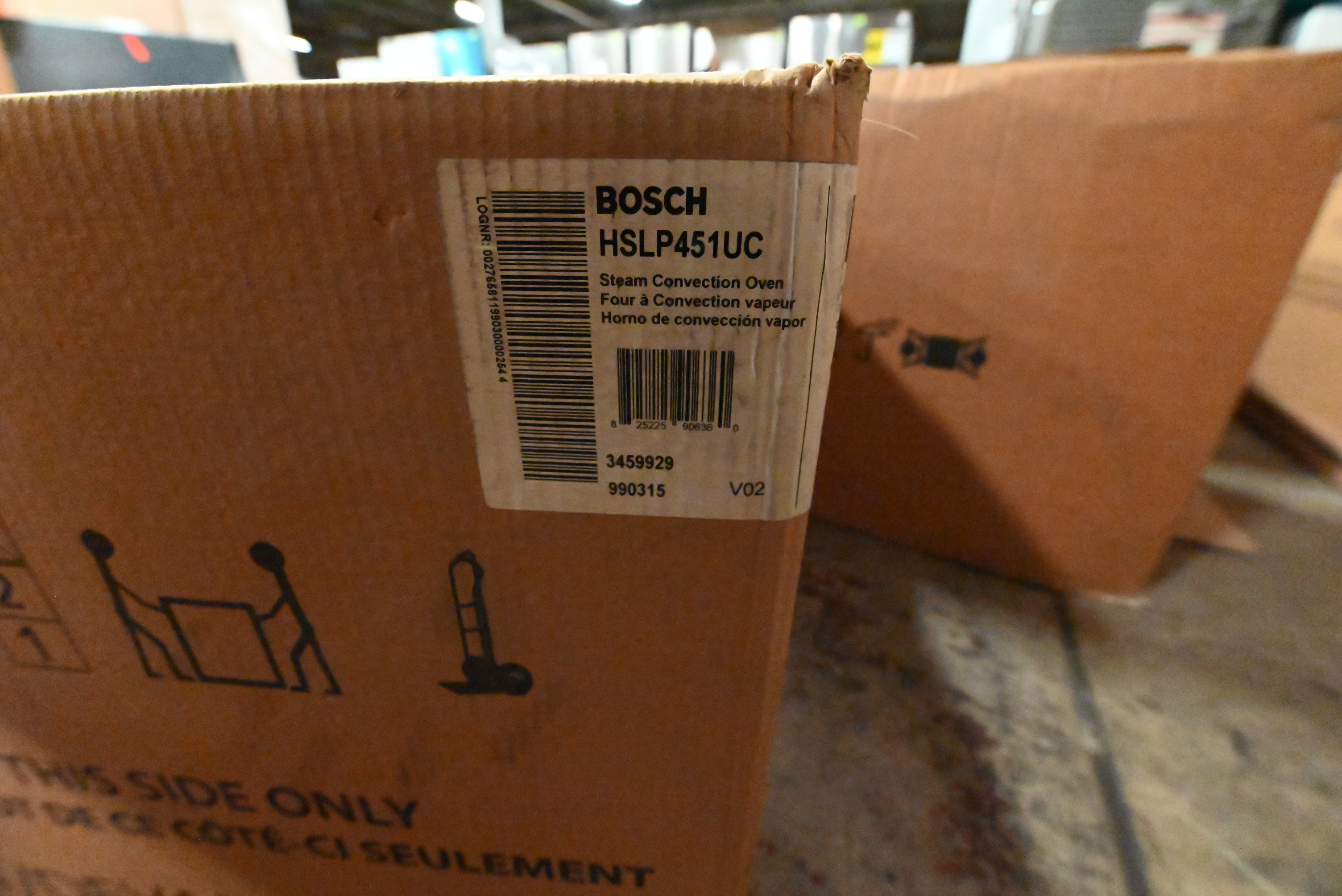 Bosch Benchmark Series HSLP451UC 30" Stainless Steel Steam Oven
