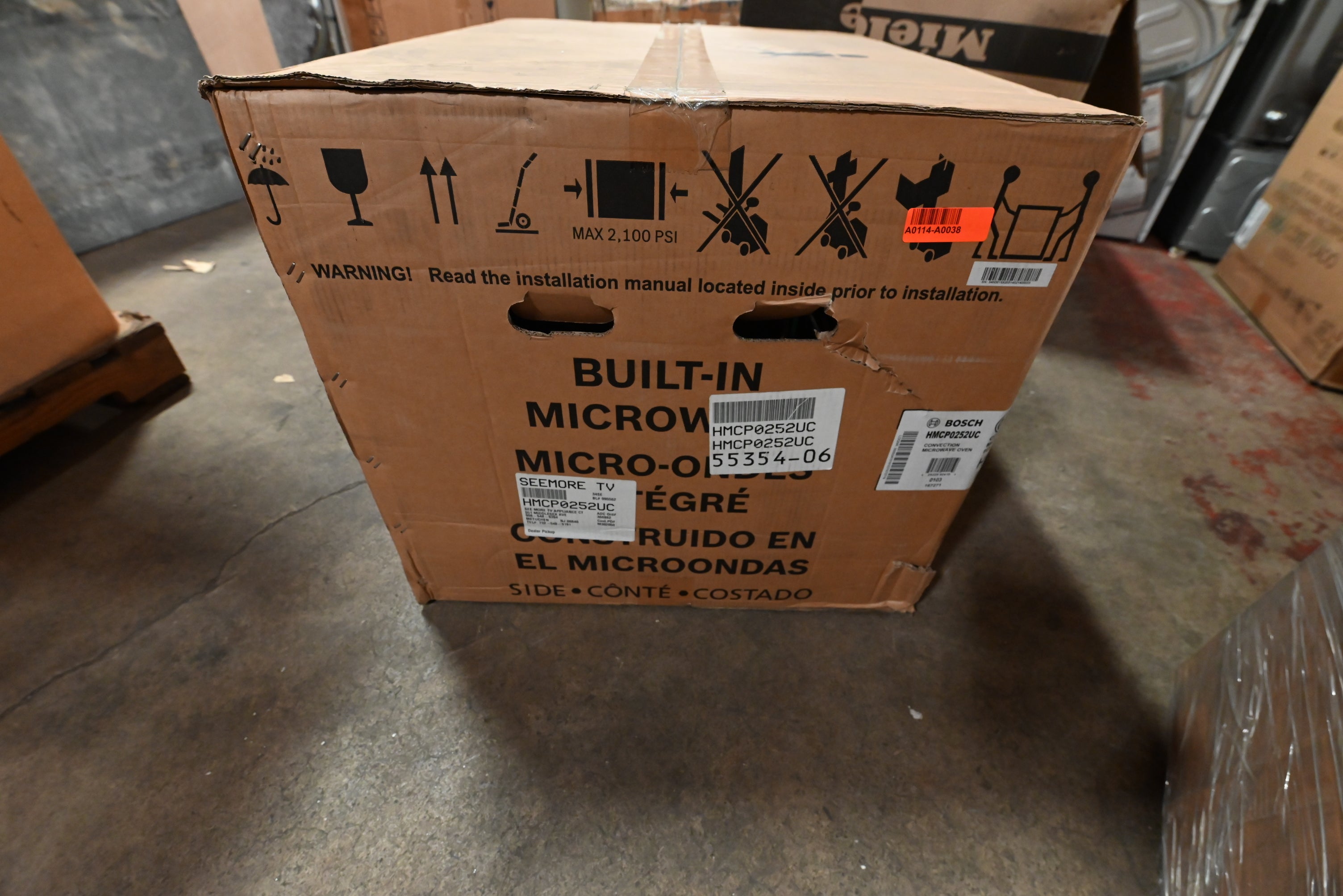 Bosch Benchmark Series HMCP0252UC 30" Stainless Steel Speed Oven