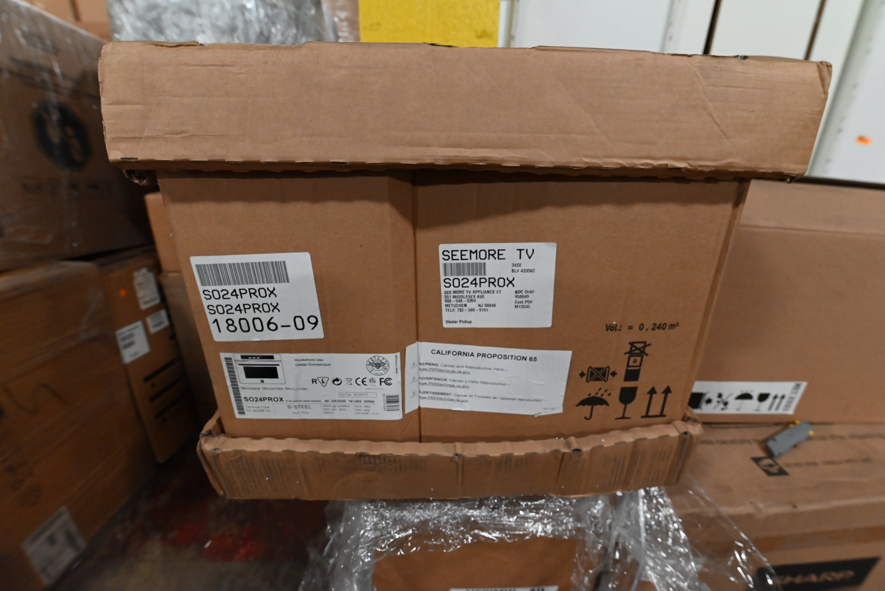 Bertazzoni SO24PROX 24" Stainless Steel Speed Oven