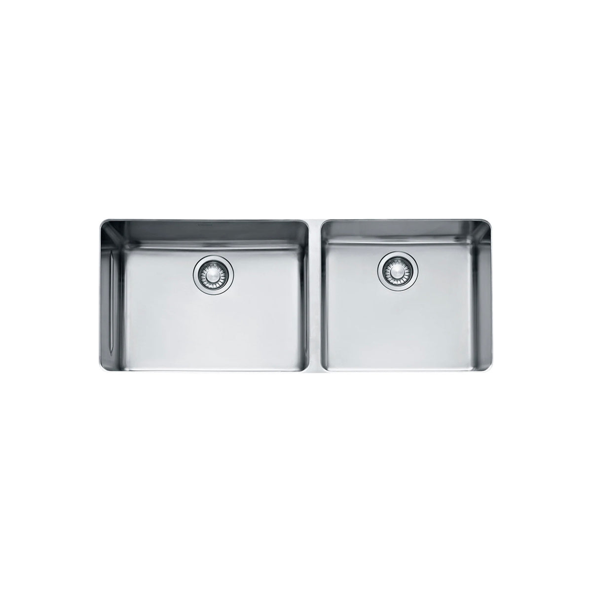 Franke KBX12043 43" Stainless Steel Undermount Double Bowl Kitchen Sink