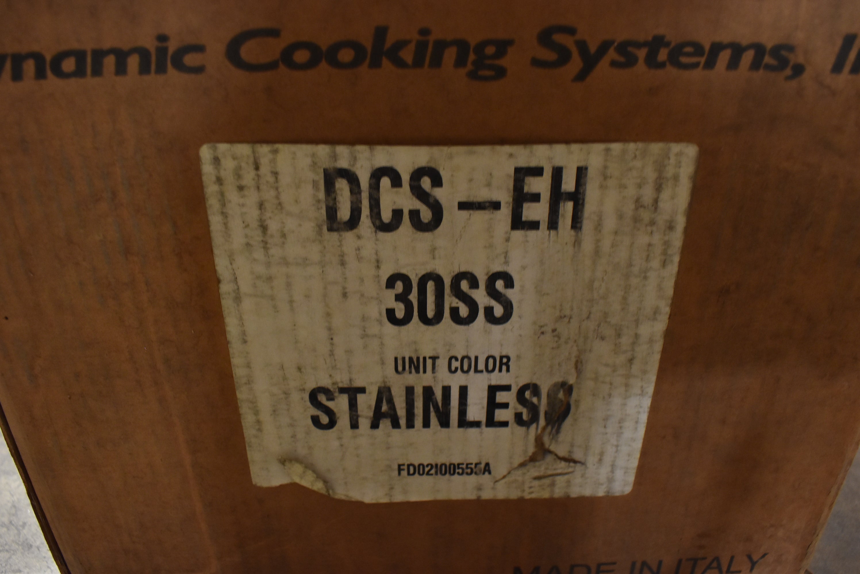 DCS EH30SS 30" Stainless Steel Wall Mount Range Hood