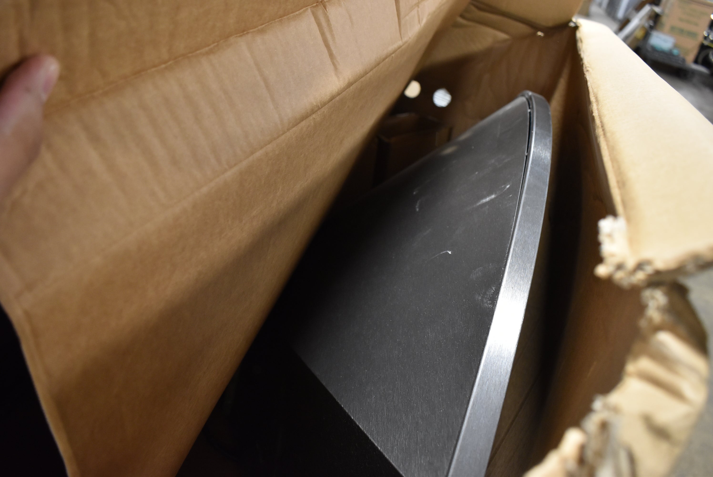 Faber TEND36BSV 36" Black Stainless Steel Wall Mount Range Hood