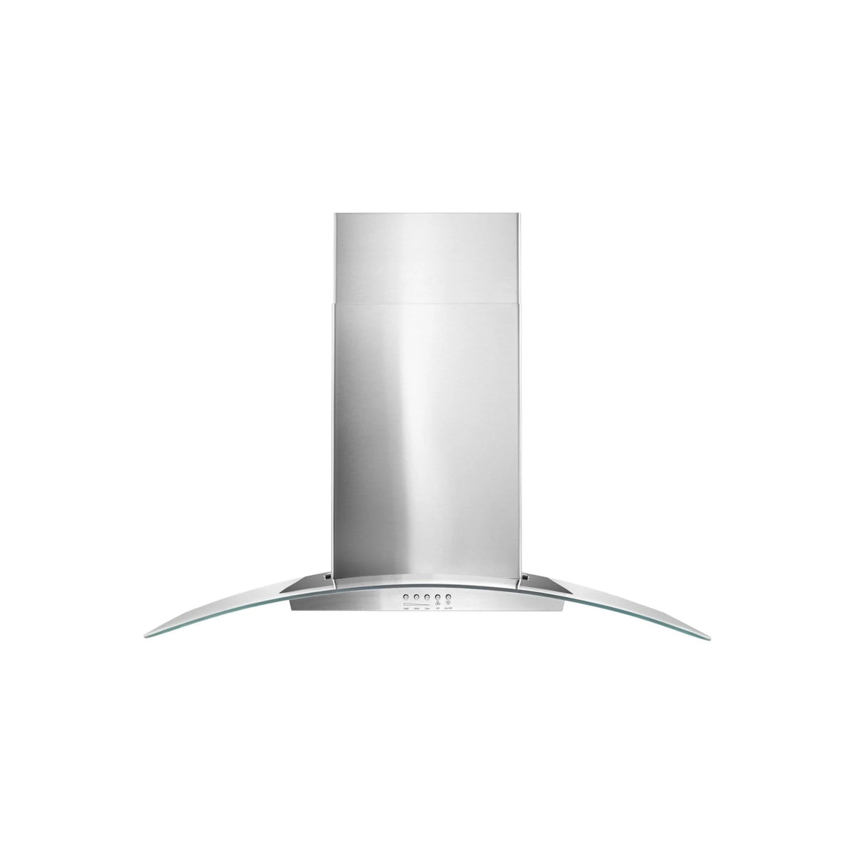 Whirlpool WVW51UC0FS 30" Stainless Steel Concave Glass Wall Mount Range Hood