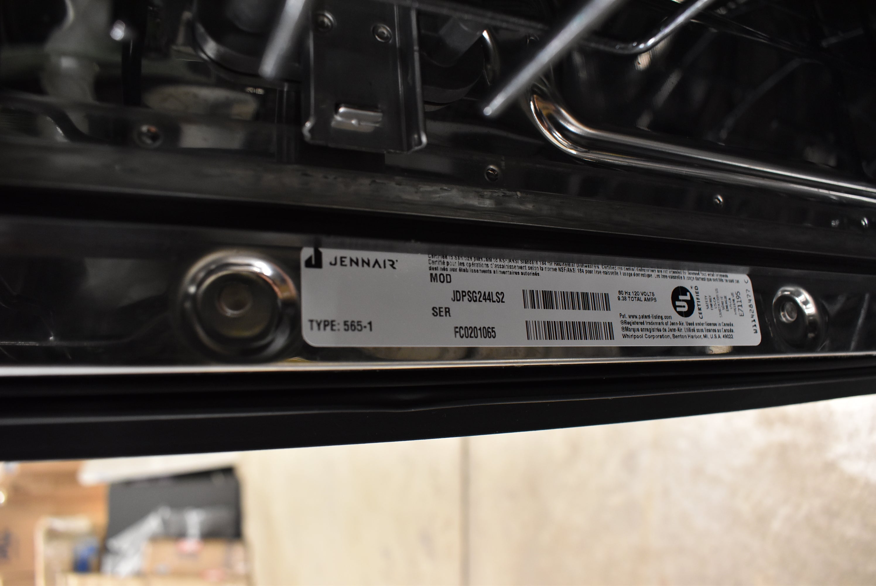 JennAir JDPSG244LS 24" Stainless Steel Dishwasher
