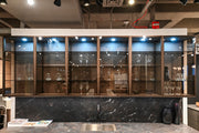 eggersmann Modern Glance Glass Upper Display Cabinets