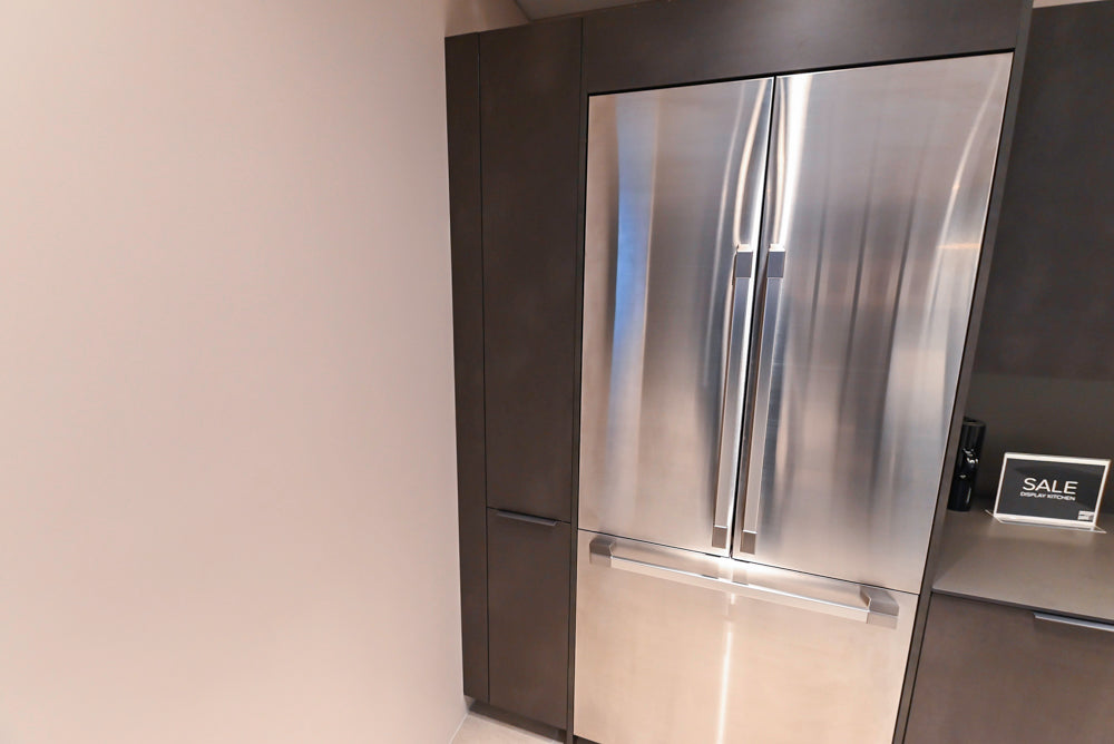 Poggenpohl Dark Brown Modern Kitchenette with Dacor Appliances