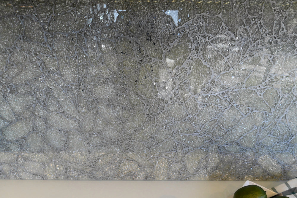 Premier Custom-Built Modern High-Gloss Wood Veneer Wet Bar with Sink & Faucet