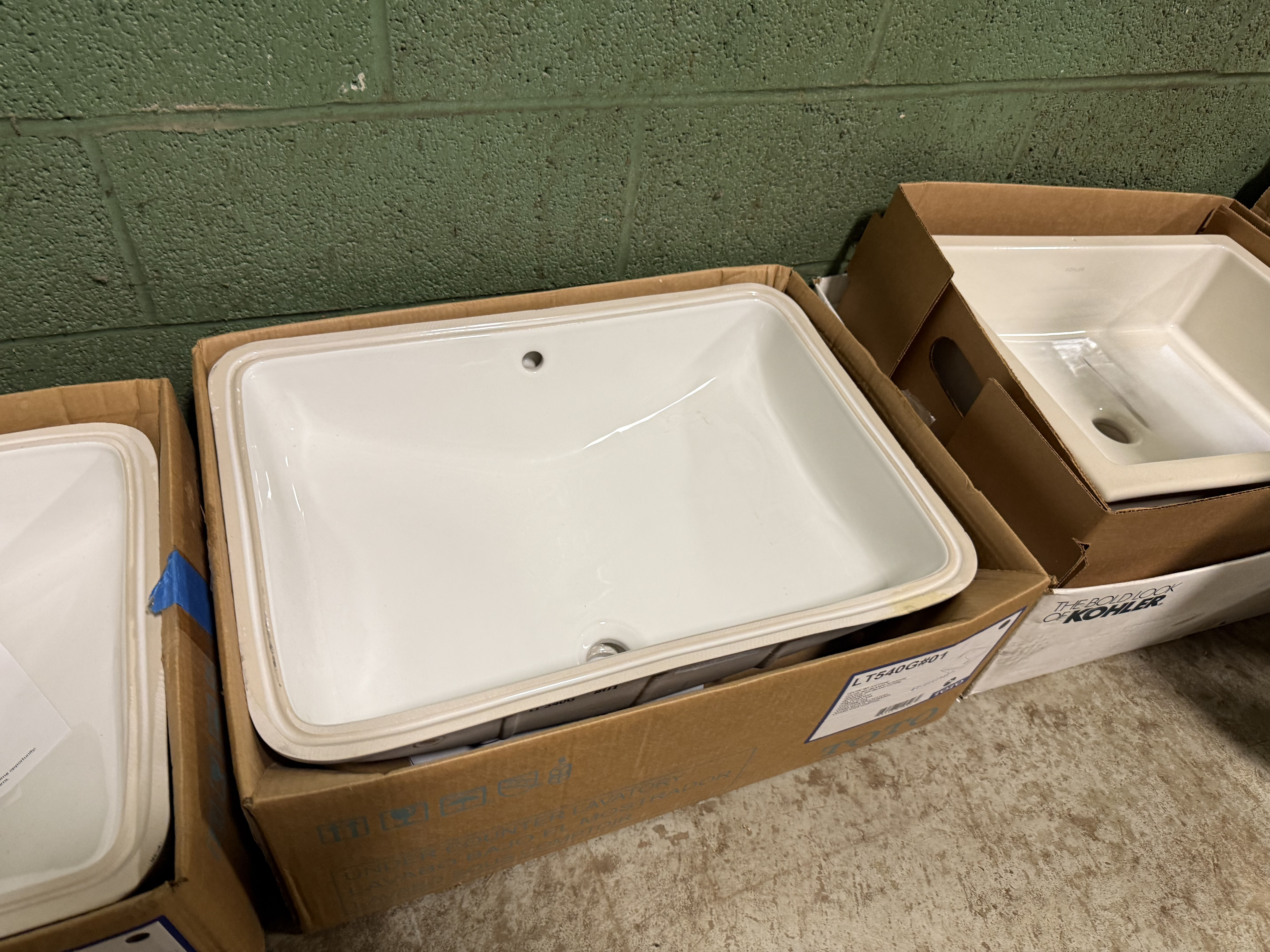 TOTO 21 1/4" Cotton Undermount Bathroom Sink with Overflow and CeFiONtect Ceramic Glaze