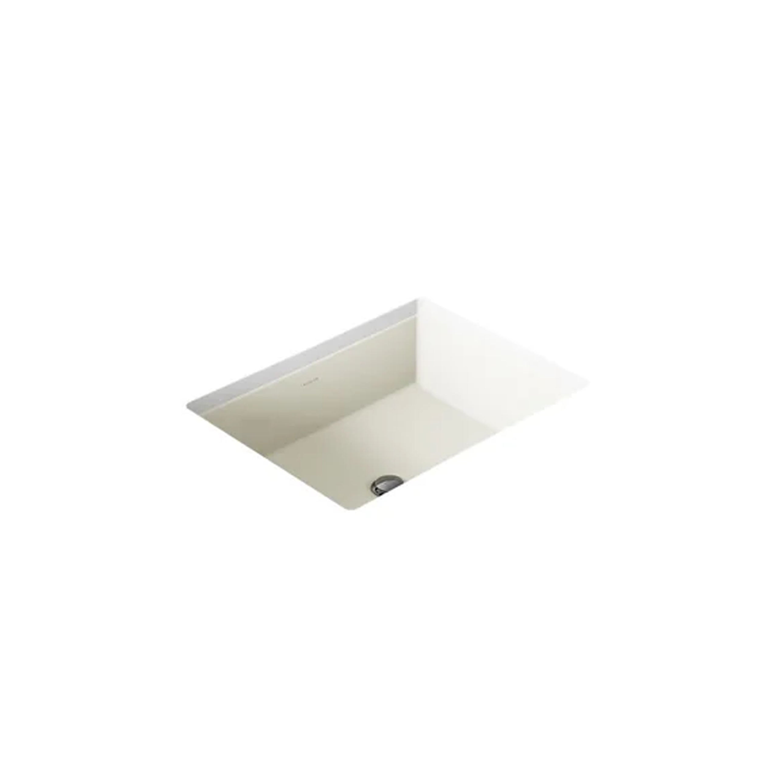 Kohler Verticyl 19 3/4" Biscuit Rectangular Undermount Bathroom Sink