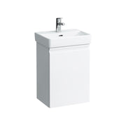 Laufen Pro S 18" White Rectangle Wall Mount Vanity Sink with Storage