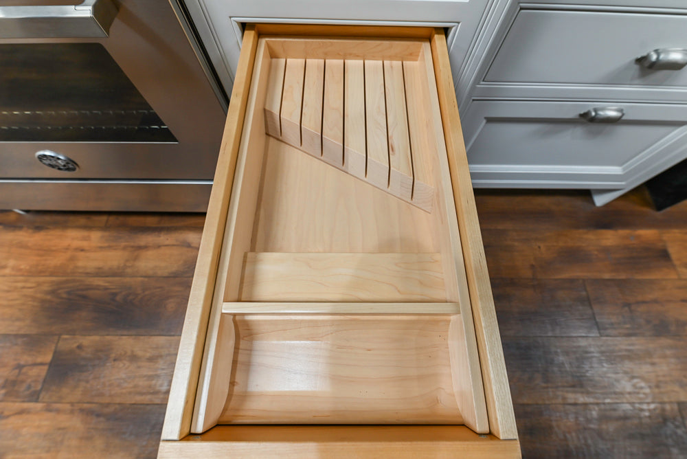Downsview Traditional White Kitchen with White Marble Countertops
