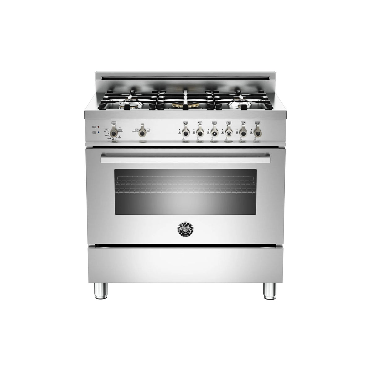 Bertazzoni PRO365GASX 36" Stainless Steel Gas Range