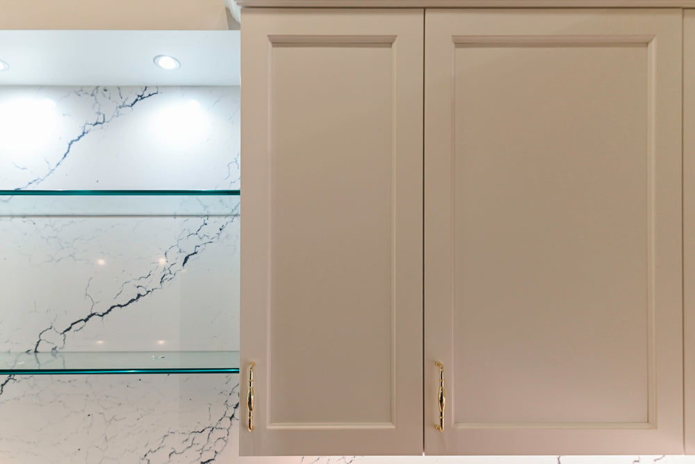 Wood-Mode "PLUS" Traditional Navy & White Kitchen
