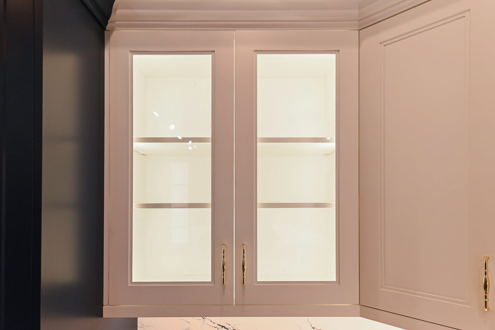 Wood-Mode "PLUS" Traditional Navy & White Kitchen
