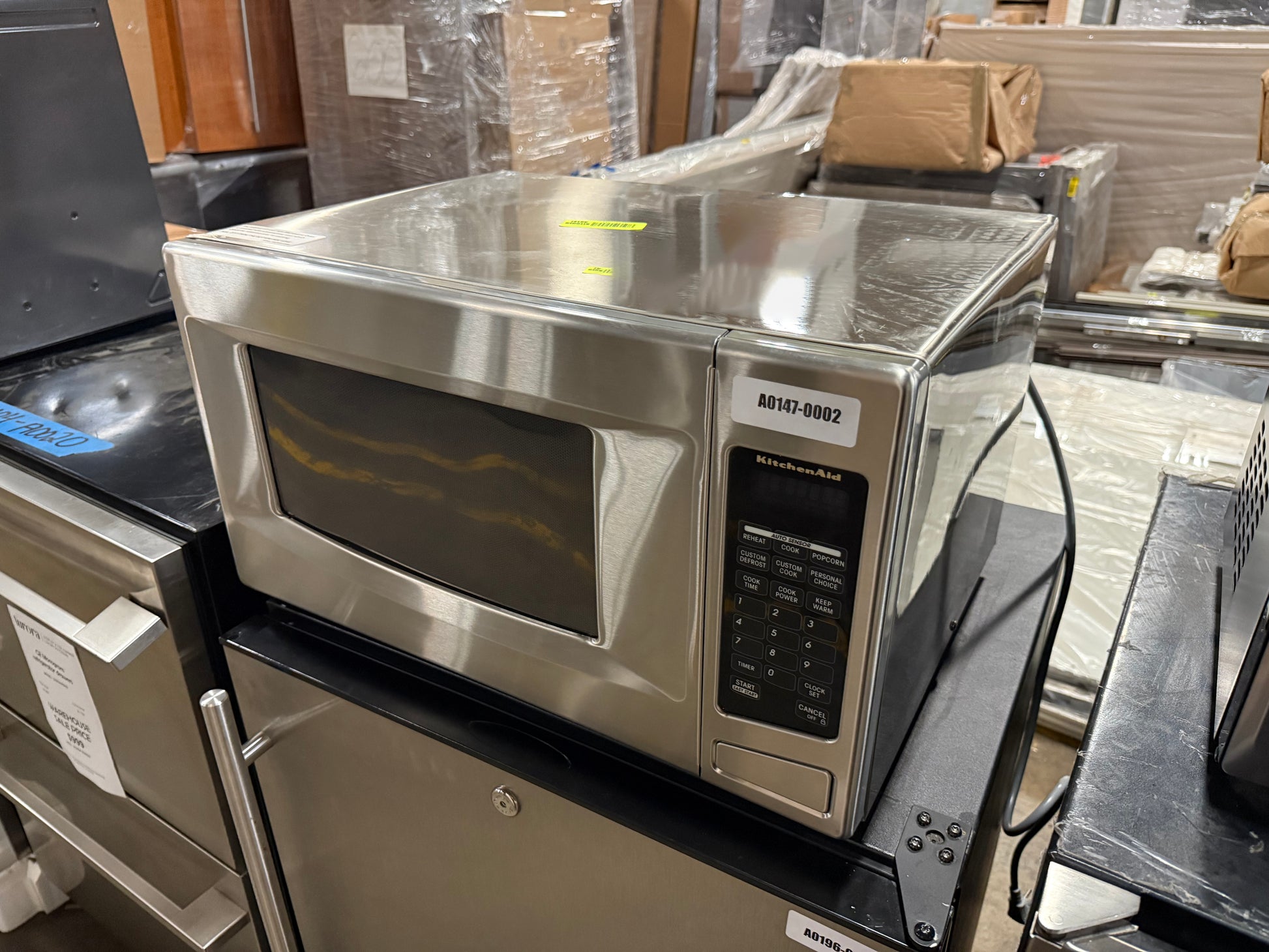 KitchenAid KCMS145JSS 22" Stainless Steel Countertop Microwave