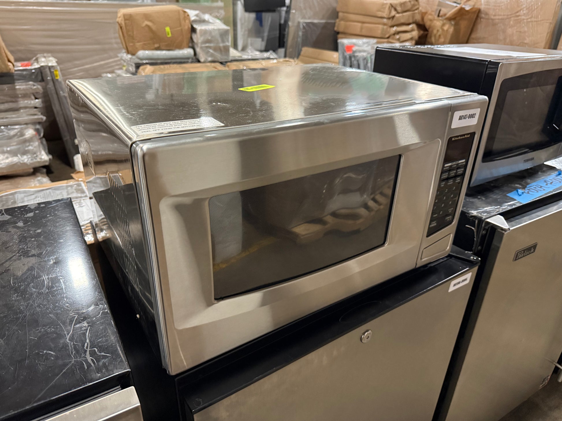 KitchenAid KCMS145JSS 22" Stainless Steel Countertop Microwave