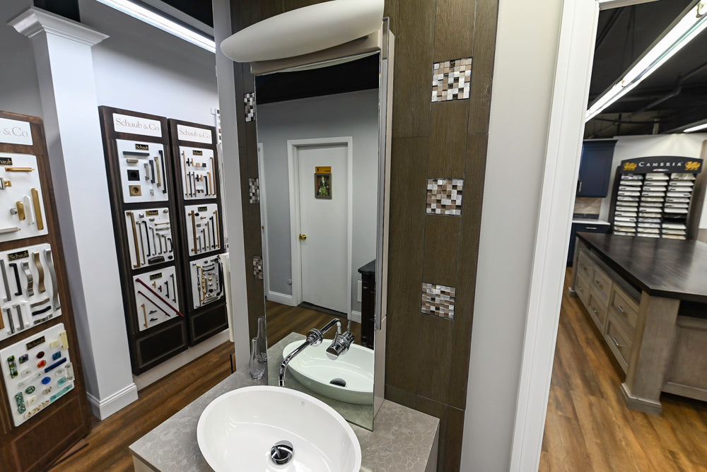 Vanico Maronyx Grey High Gloss 33 3/4" Modern Floating Vanity with Countertop, Sink and Faucet