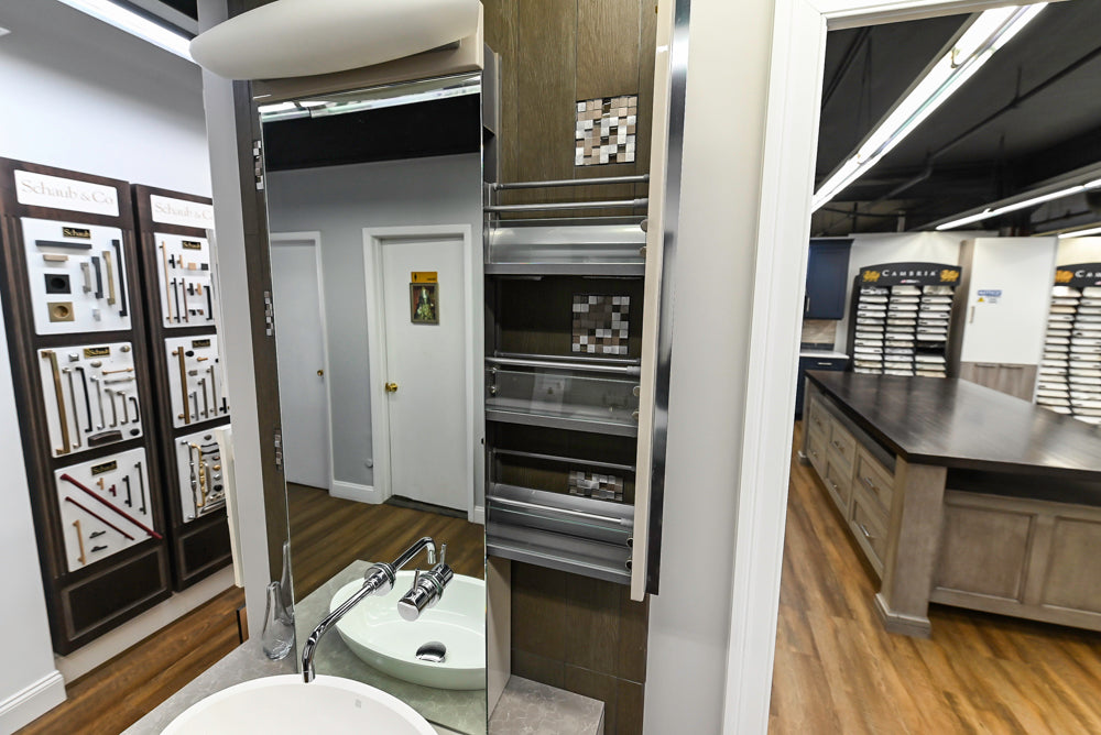 Vanico Maronyx Grey High Gloss 33 3/4" Modern Floating Vanity with Countertop, Sink and Faucet