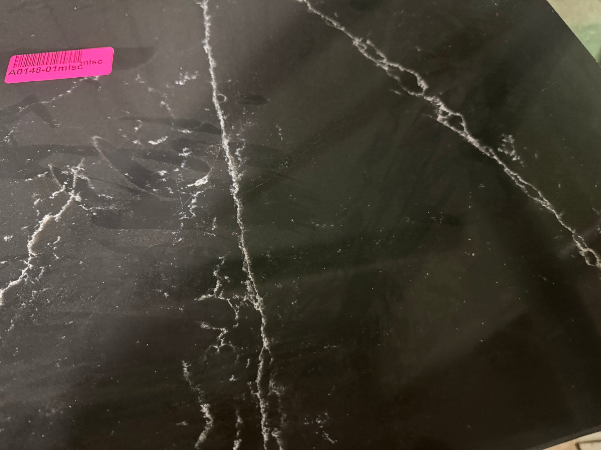 Matte Black 37" Freestanding Single Vanity with Top, Sink and Faucet