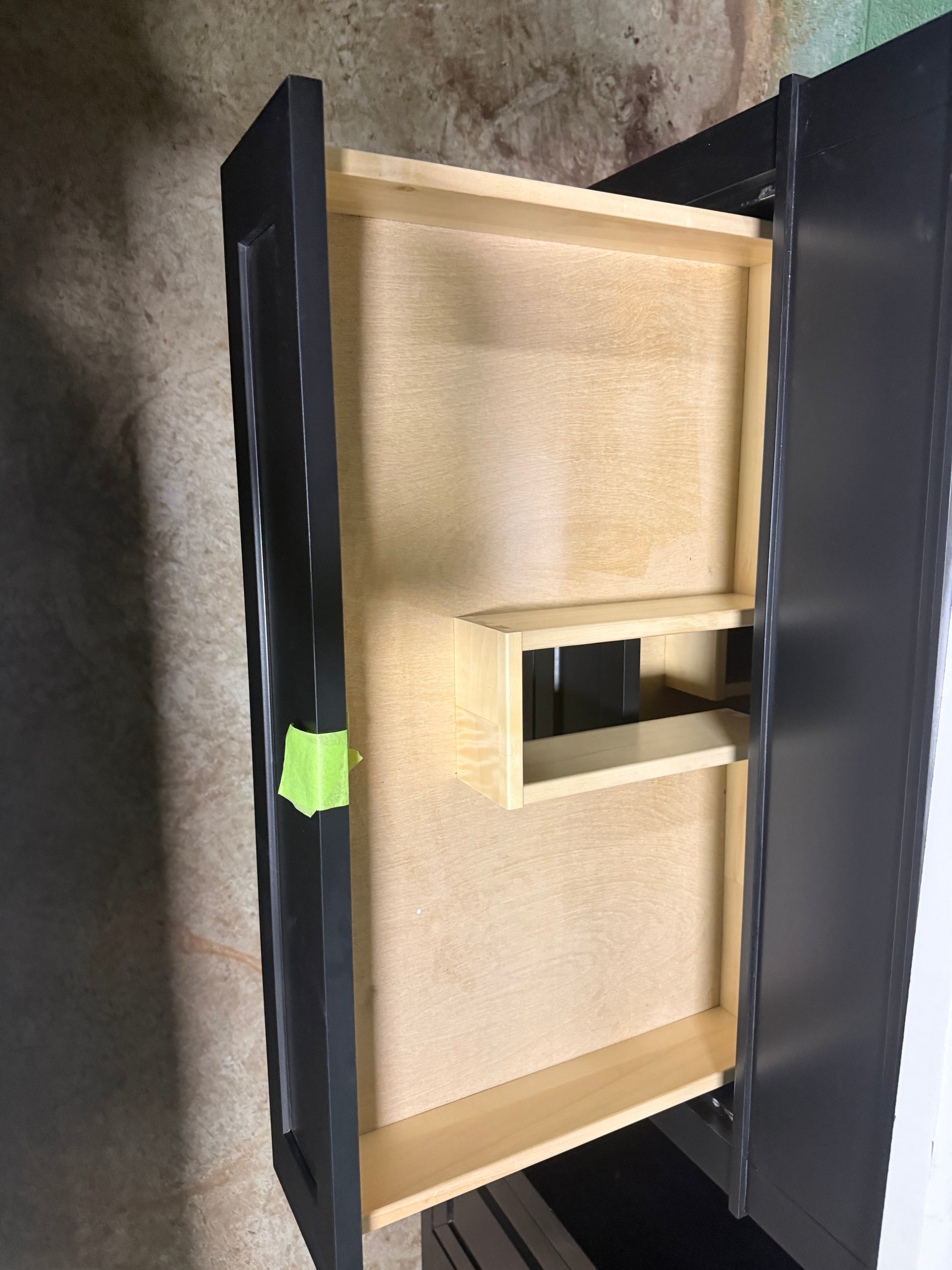 Matte Black 37" Freestanding Single Vanity with Sink and Top 