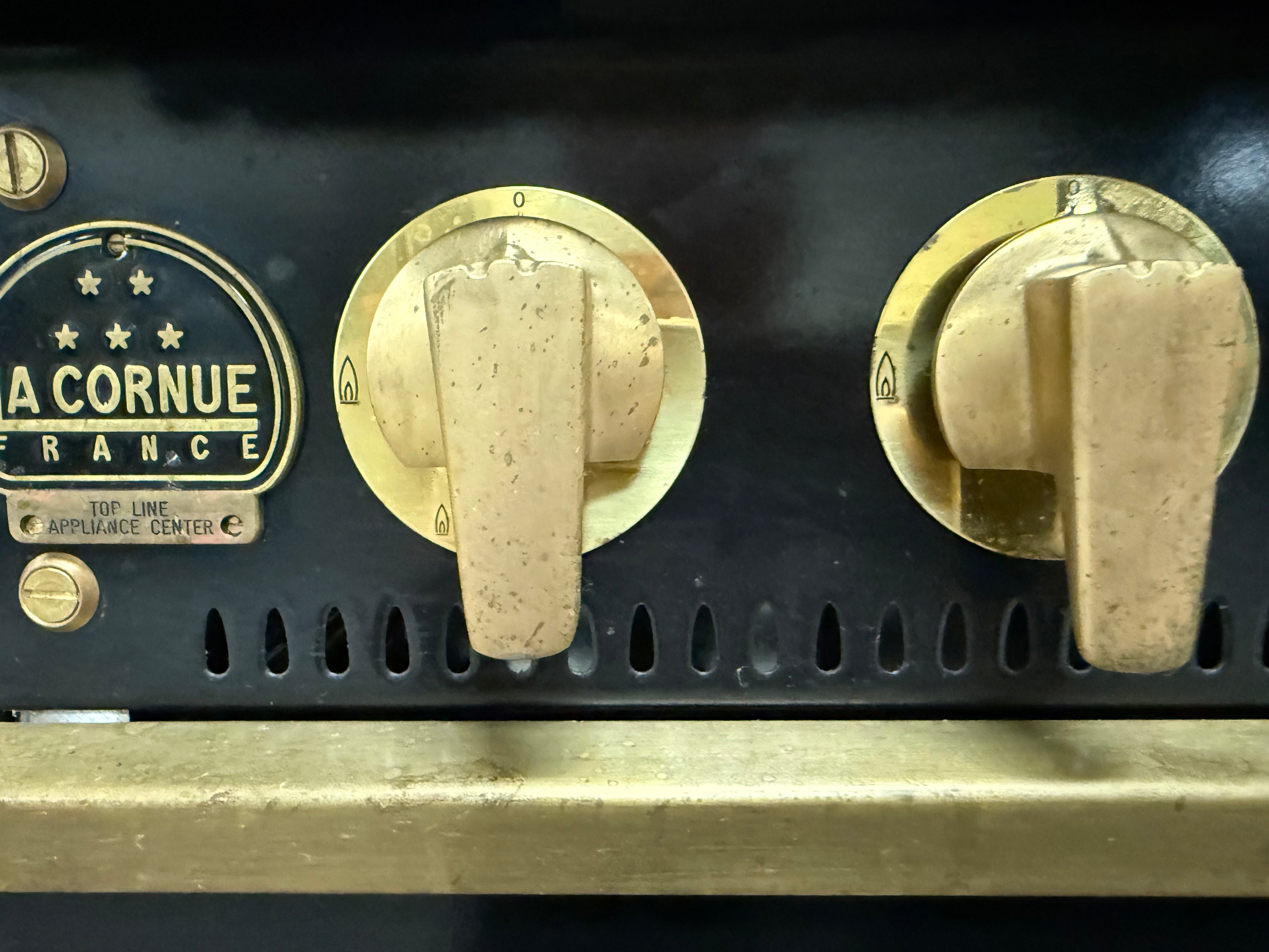 La Cornue Chateau 120 47" Black Dual Fuel Range, 2007