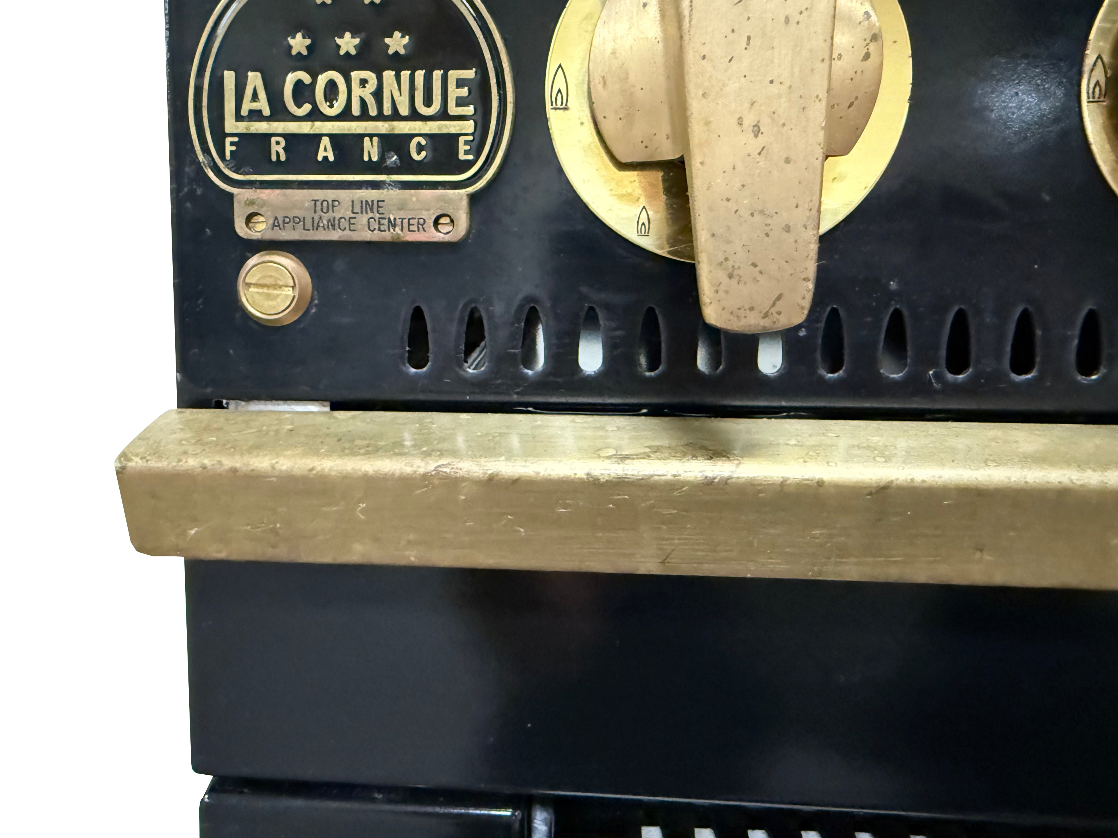 La Cornue Chateau 120 47" Black Dual Fuel Range, 2007