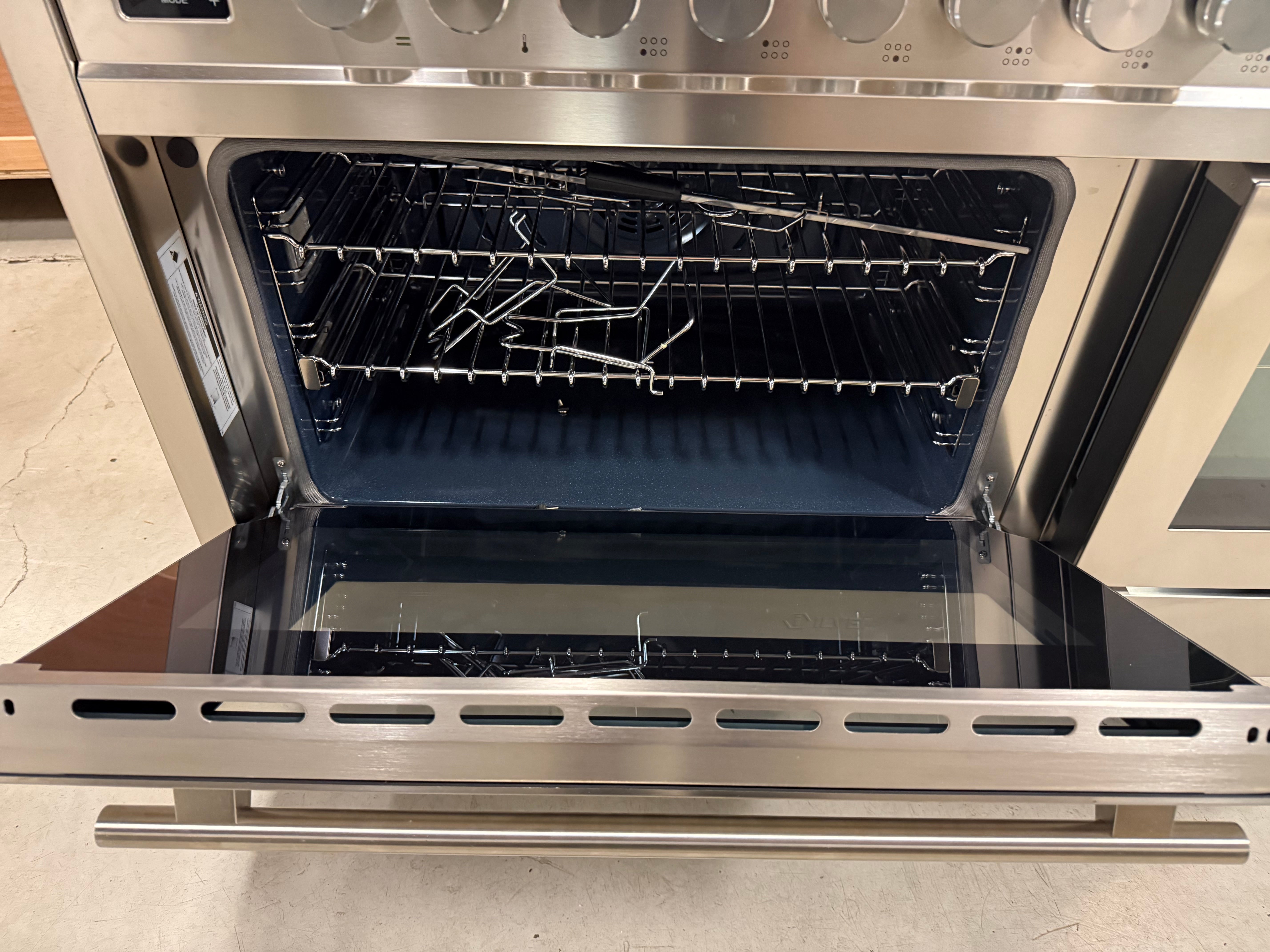 Ilve Professional UPI486WMPSS 48" Stainless Steel Induction Range