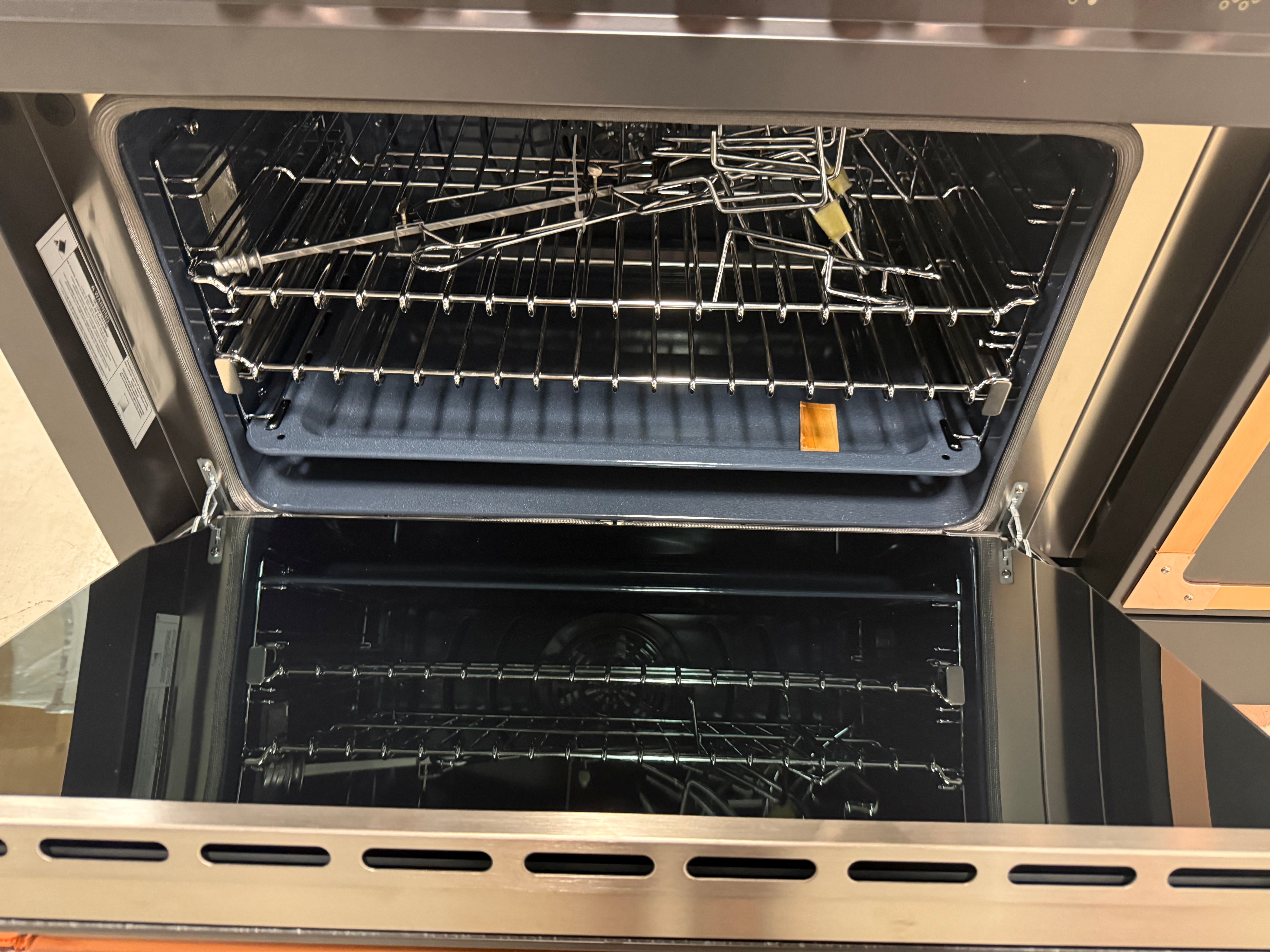 Ilve Nostalgie UN48FSQNMPMGP 48" Graphite Matte & Copper Dual Fuel Range