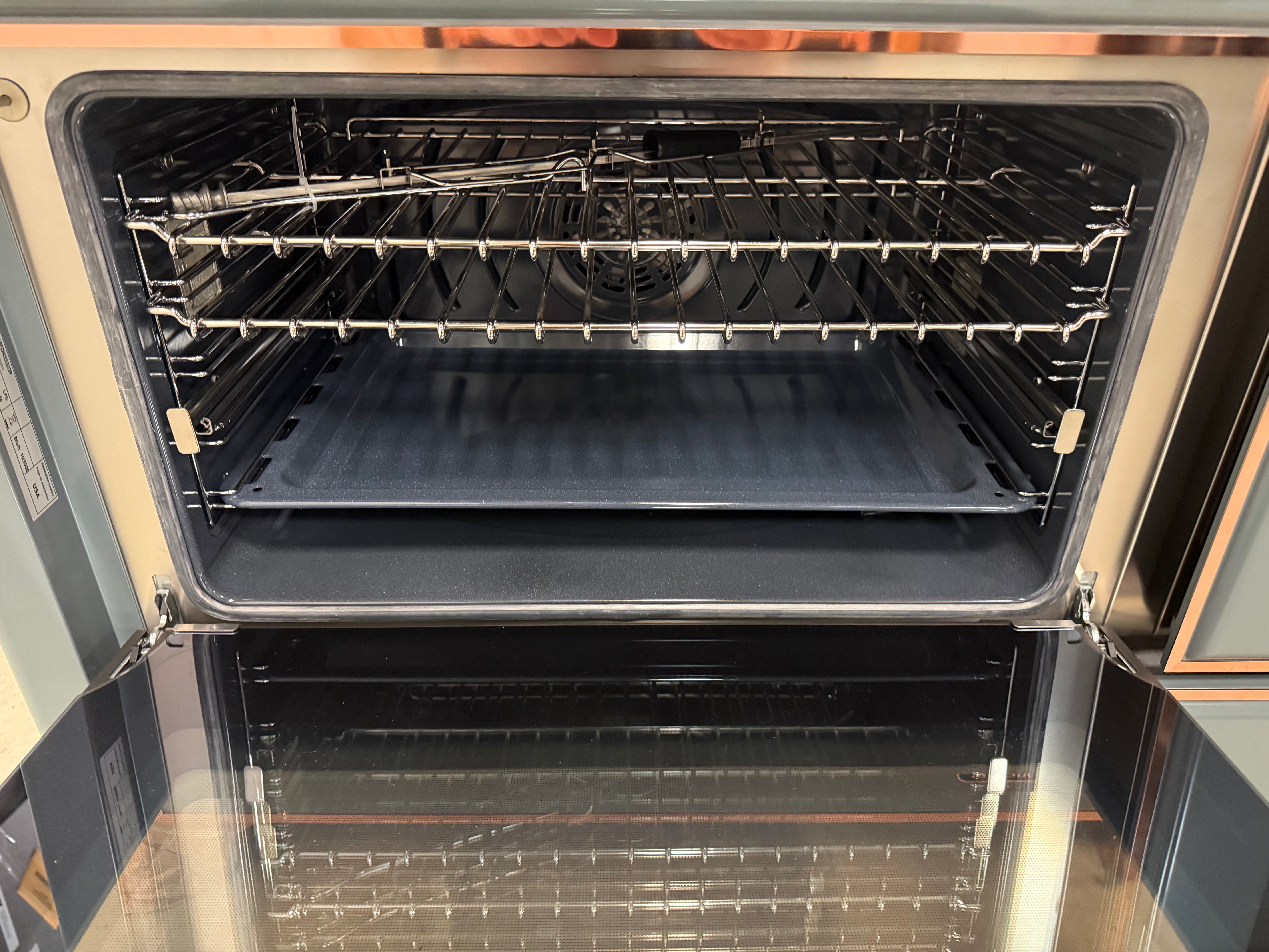 Ilve Majestic UM15FDNS3BGP 60" Blue Grey & Copper Dual Fuel Range