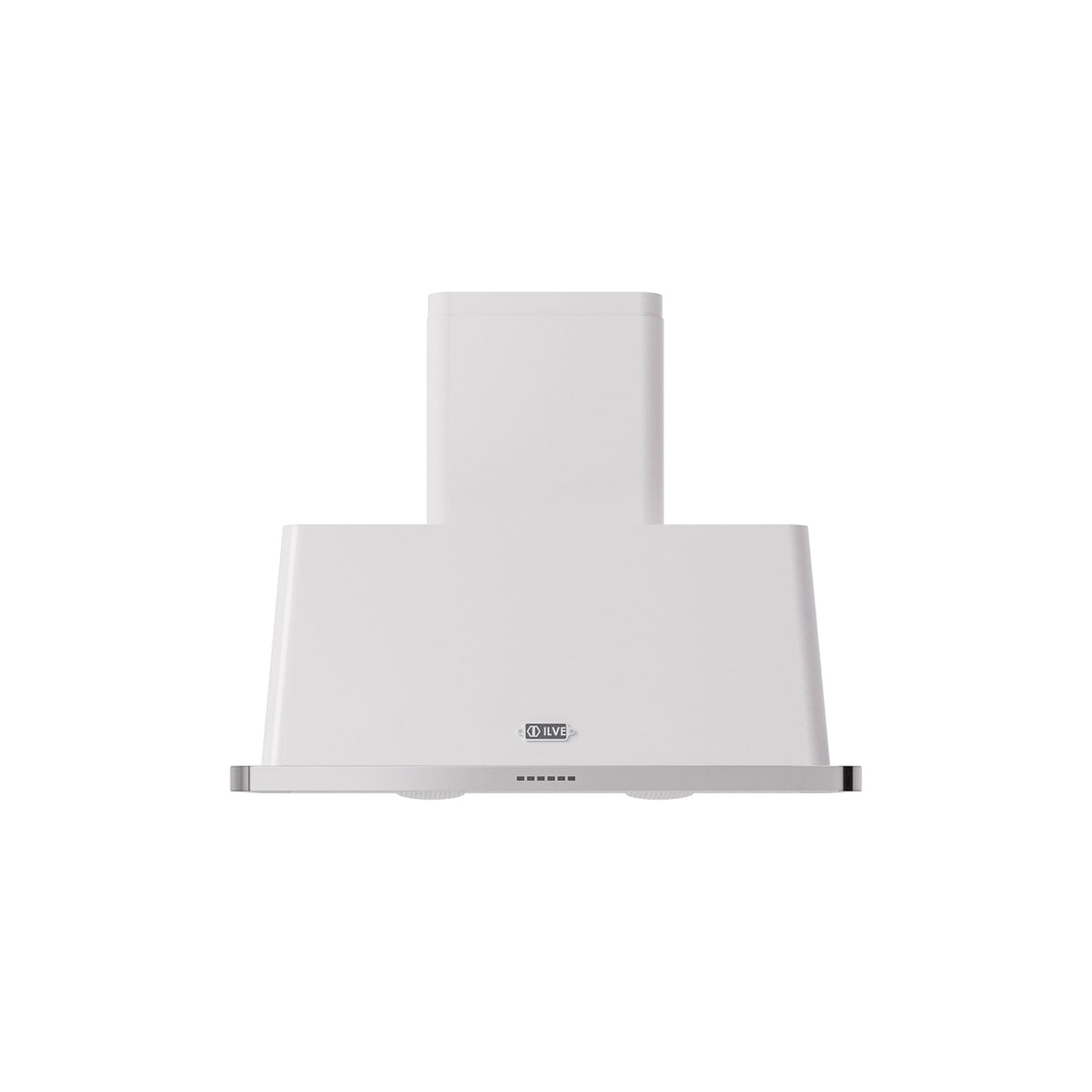 Ilve Majestic UAM100WH 40" White Wall Mount Chimney Range Hood