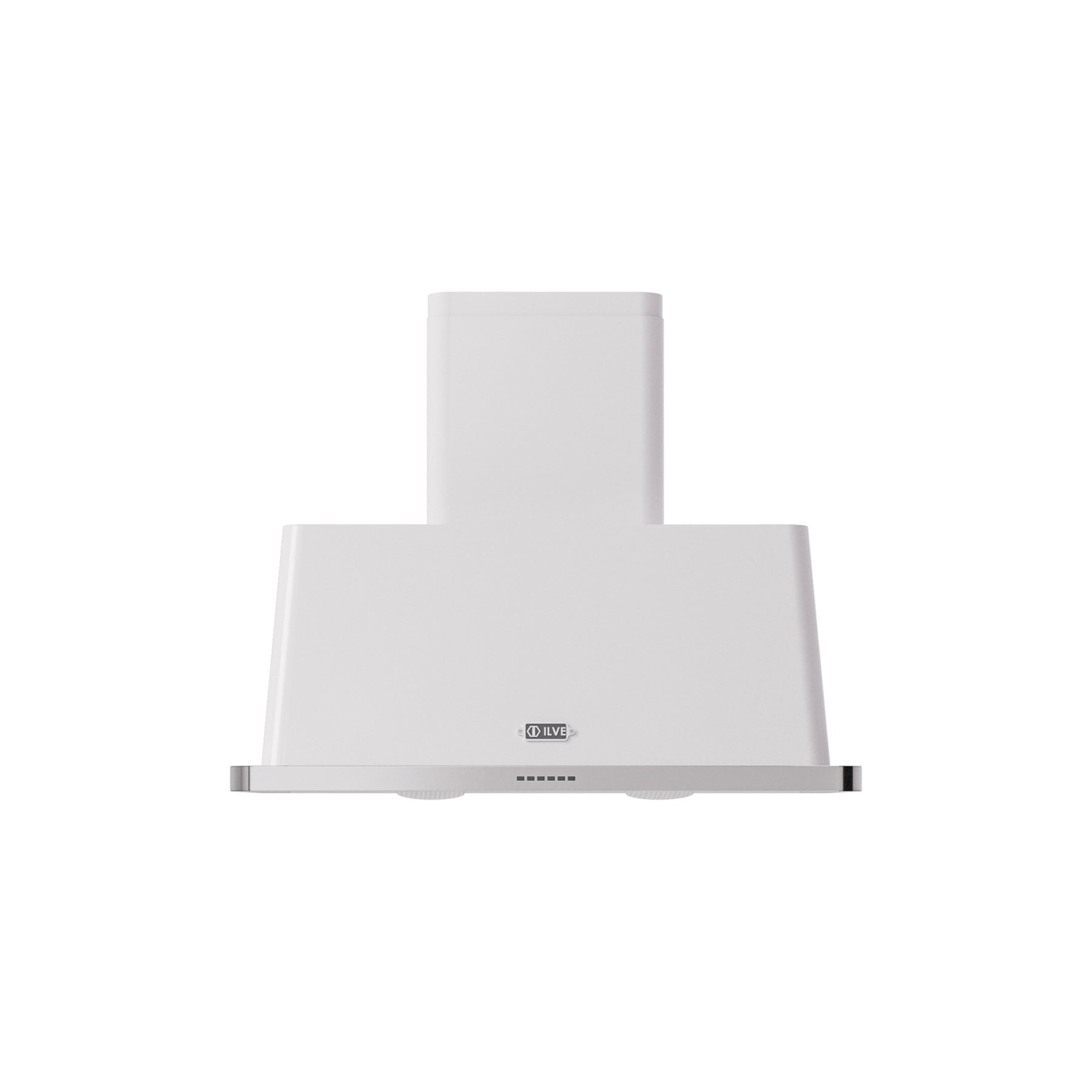 Ilve Majestic UAM100WH 40" White Wall Mount Chimney Range Hood