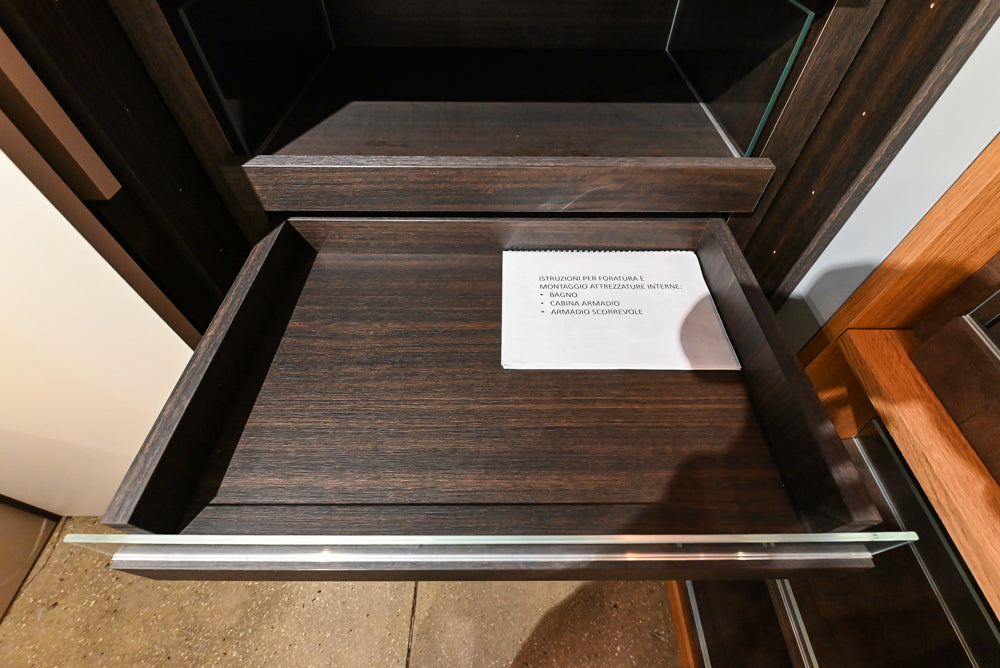 Modern Natural Wood Toned Complete Wardrobe Closet System