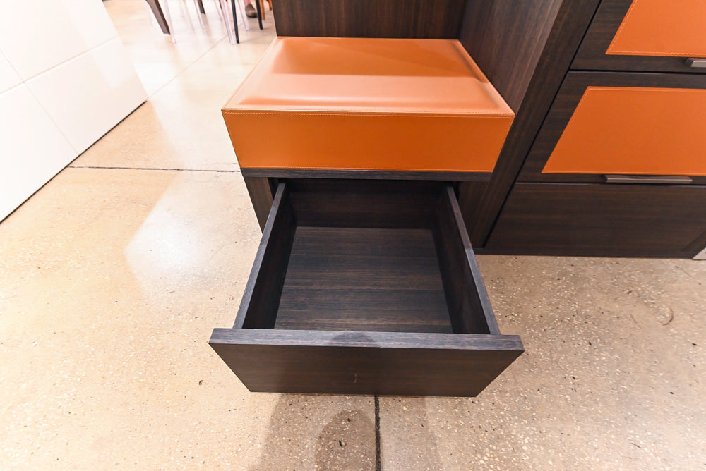 Modern Natural Wood Toned Complete Wardrobe Closet System